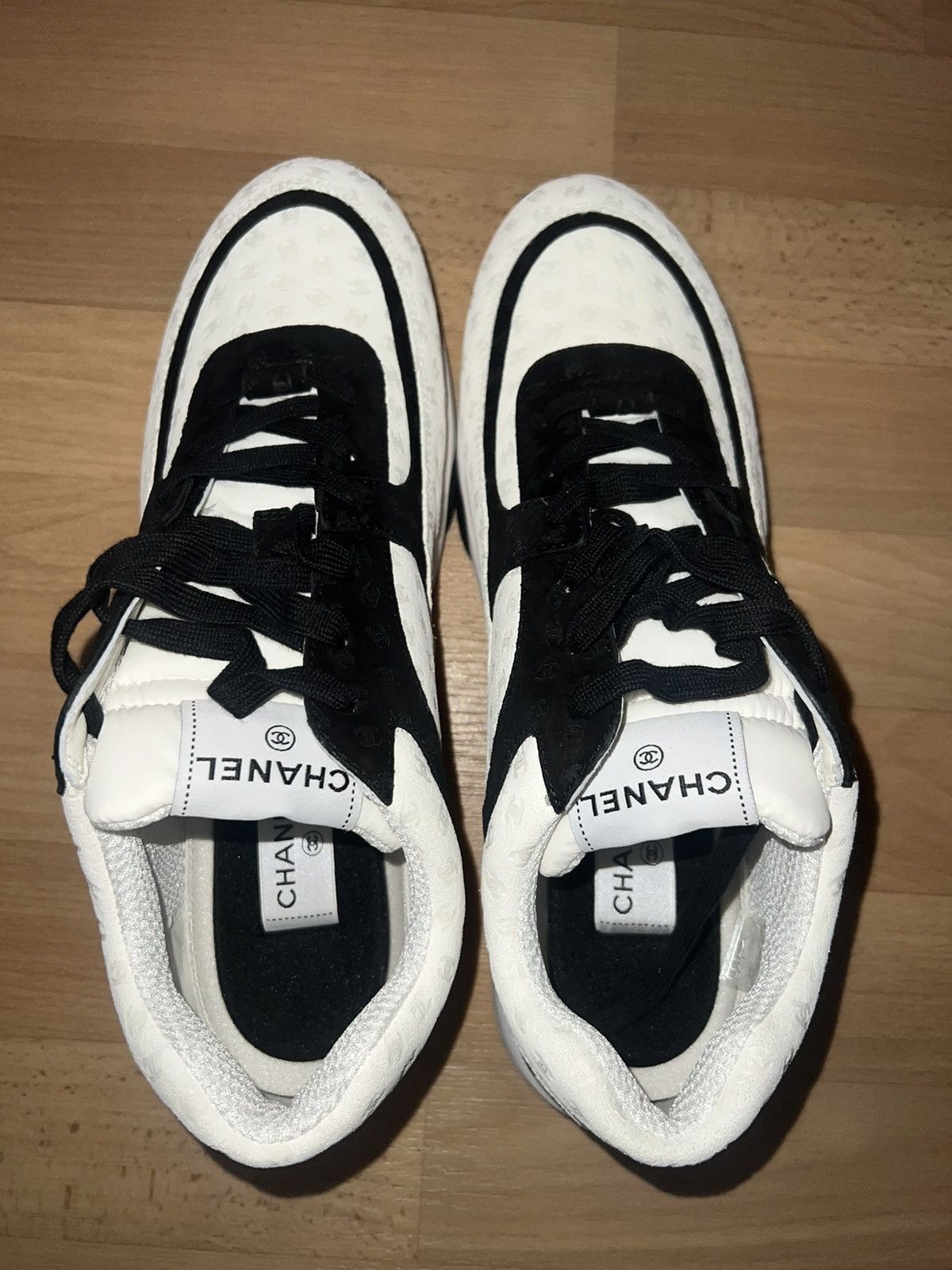 Chanel Chanel Sneakers All Over Logo Size US 12 / EU 45 - 4 Thumbnail