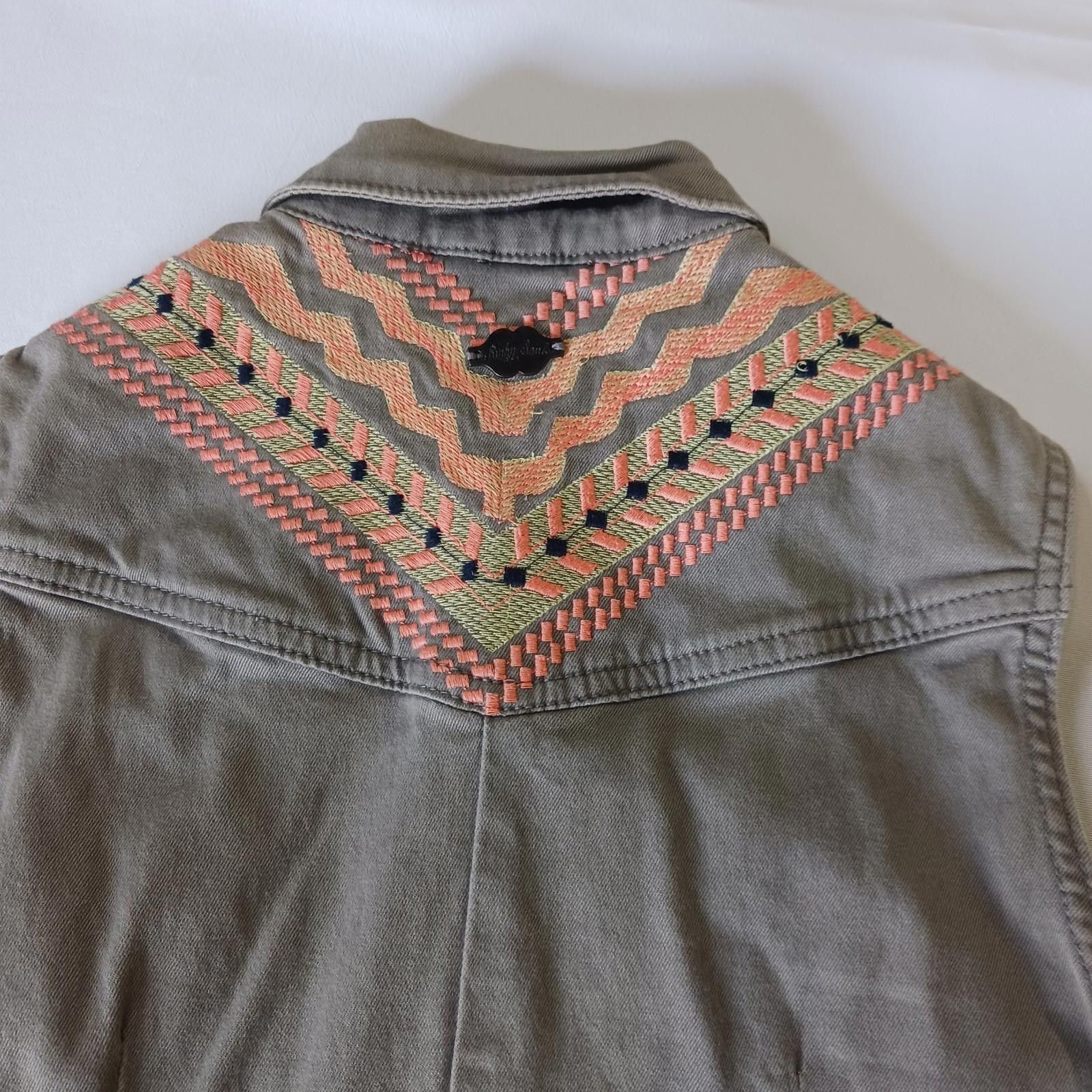 Other Funky Soul Womens Greenish Gray Snap Button Dress Size Small Size S / US 4 / IT 40 - 3 Thumbnail