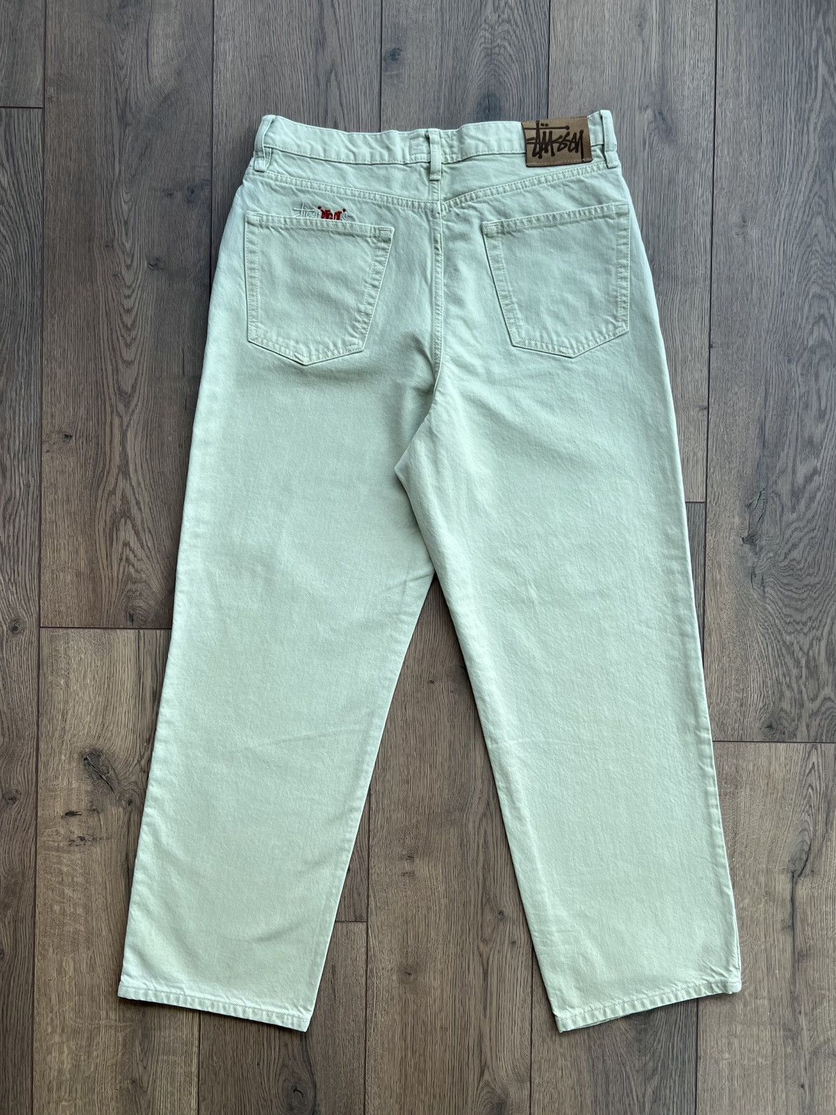 Stussy Stussy Denim Big Ol Jean “Cream” 32 Size US 32 / EU 48 - 2 Thumbnail