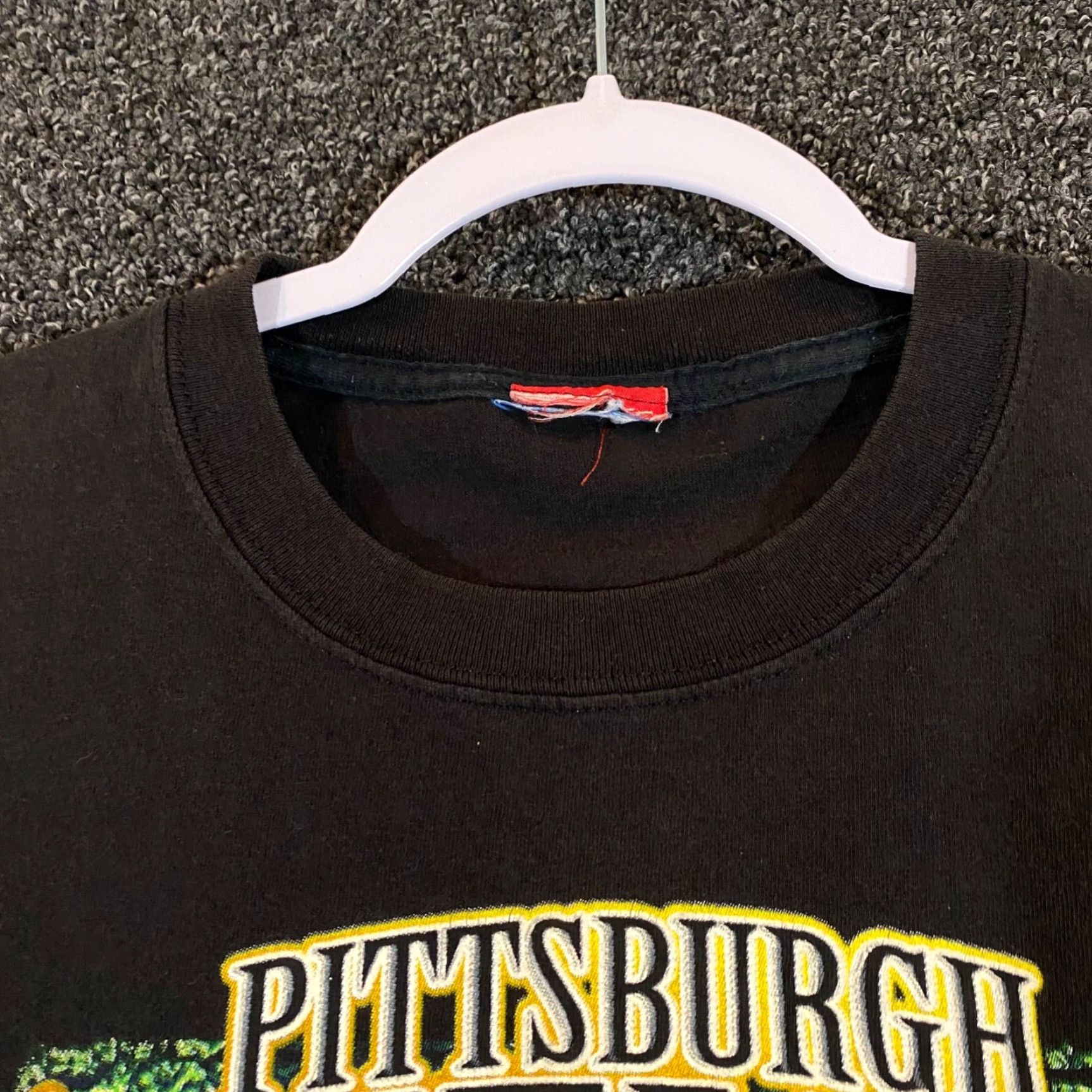 NFL Pittsburgh Steelers Shirt Mens M/L Black Football Tee Short Sleeve NFL AFC North Logo Shirt Mens Black NFL Steelers Tee Size US M / EU 48-50 / 2 - 3 Thumbnail