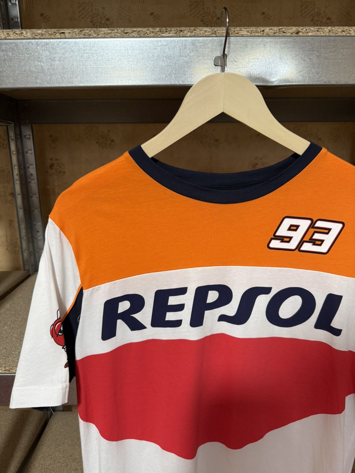 Honda × NASCAR Rare Racing Persol Marquez NASCAR F1 Formula UNO T-Shirt Size US M / EU 48-50 / 2 - 3 Thumbnail