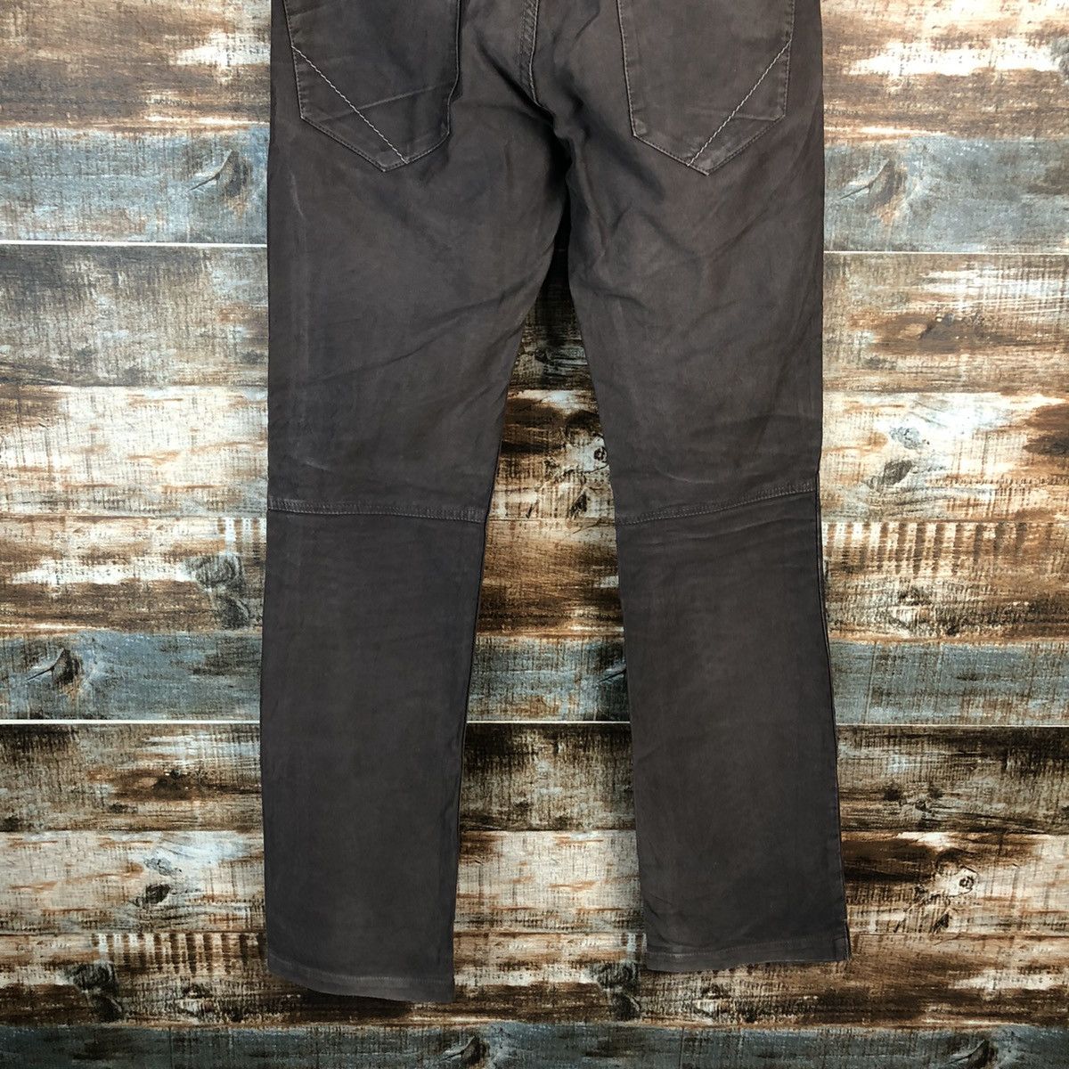 Japanese Brand Cau ooo Brown vintage Casual Pants #A1425 Size US 30 / EU 46 - 15 Thumbnail