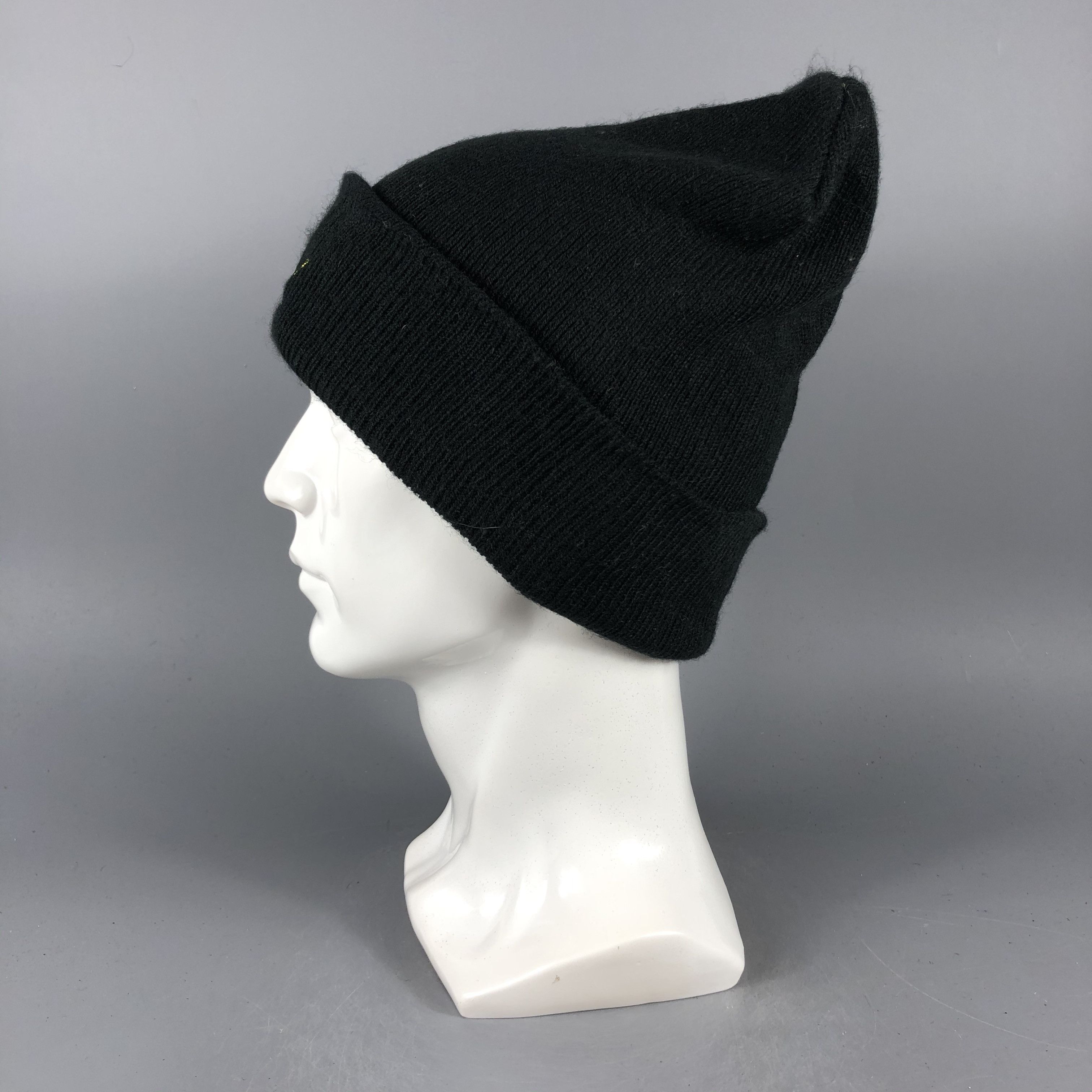 Vintage Linda Marijuana Black Beanie Snow Hat Snow Cap -D825 Size ONE SIZE - 1 Thumbnail