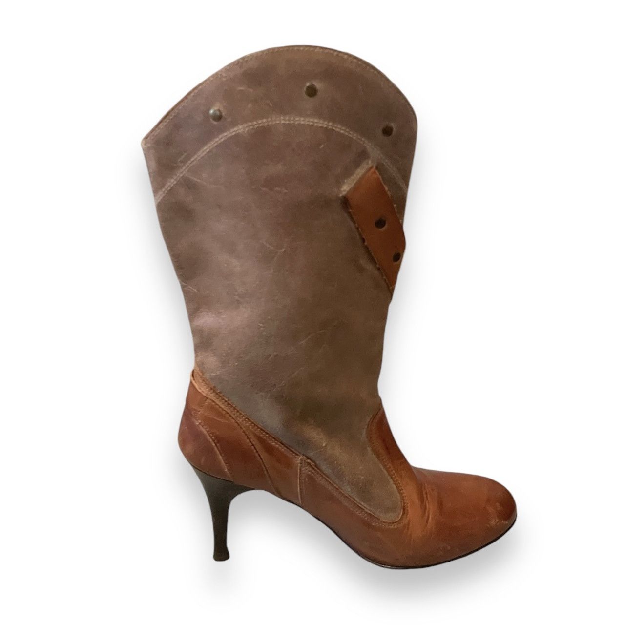 Diesel Iconic 90s DIESEL Style Lab Vintage Heel Boots Size US 8.5 / IT 38.5 - 5 Thumbnail