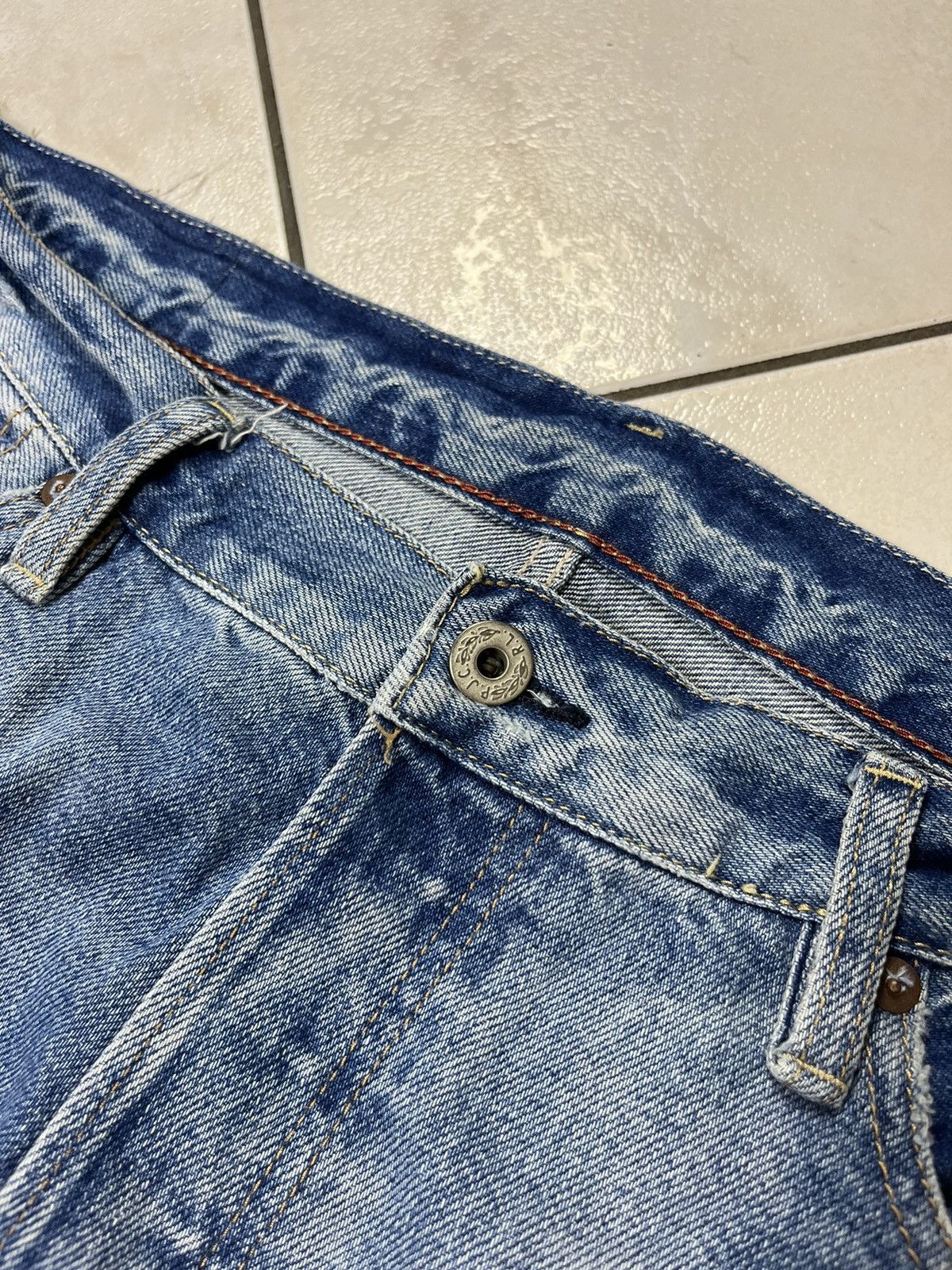 Ralph Lauren × Vintage Ralph Lauren distressed denim pants jeans y2k washed Size US 36 / EU 52 - 12 Thumbnail