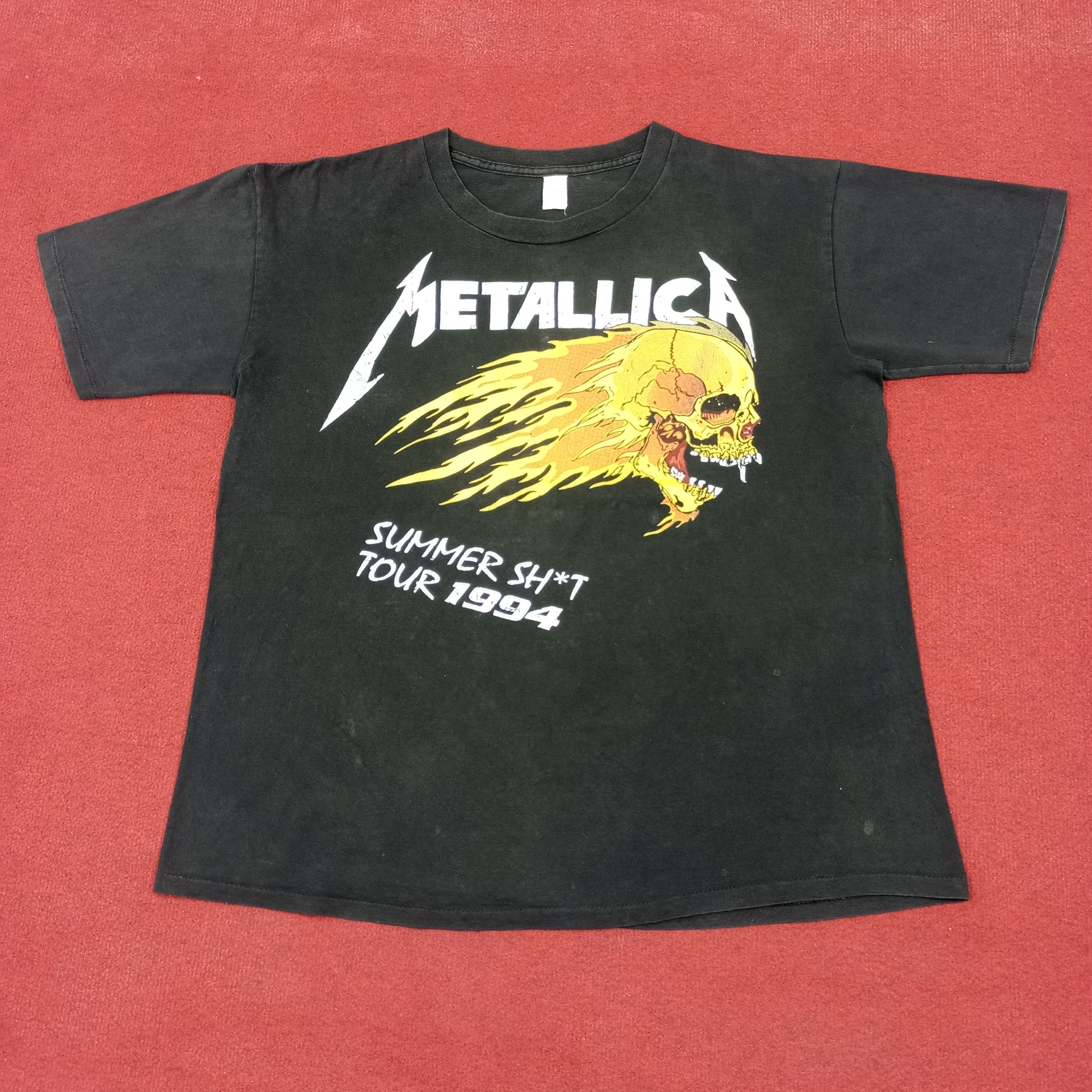 Band Tees × Vintage Metallica Rock Band Music Summer Tour Vintage Tshirt Size US XXL / EU 58 / 5 - 1 Thumbnail
