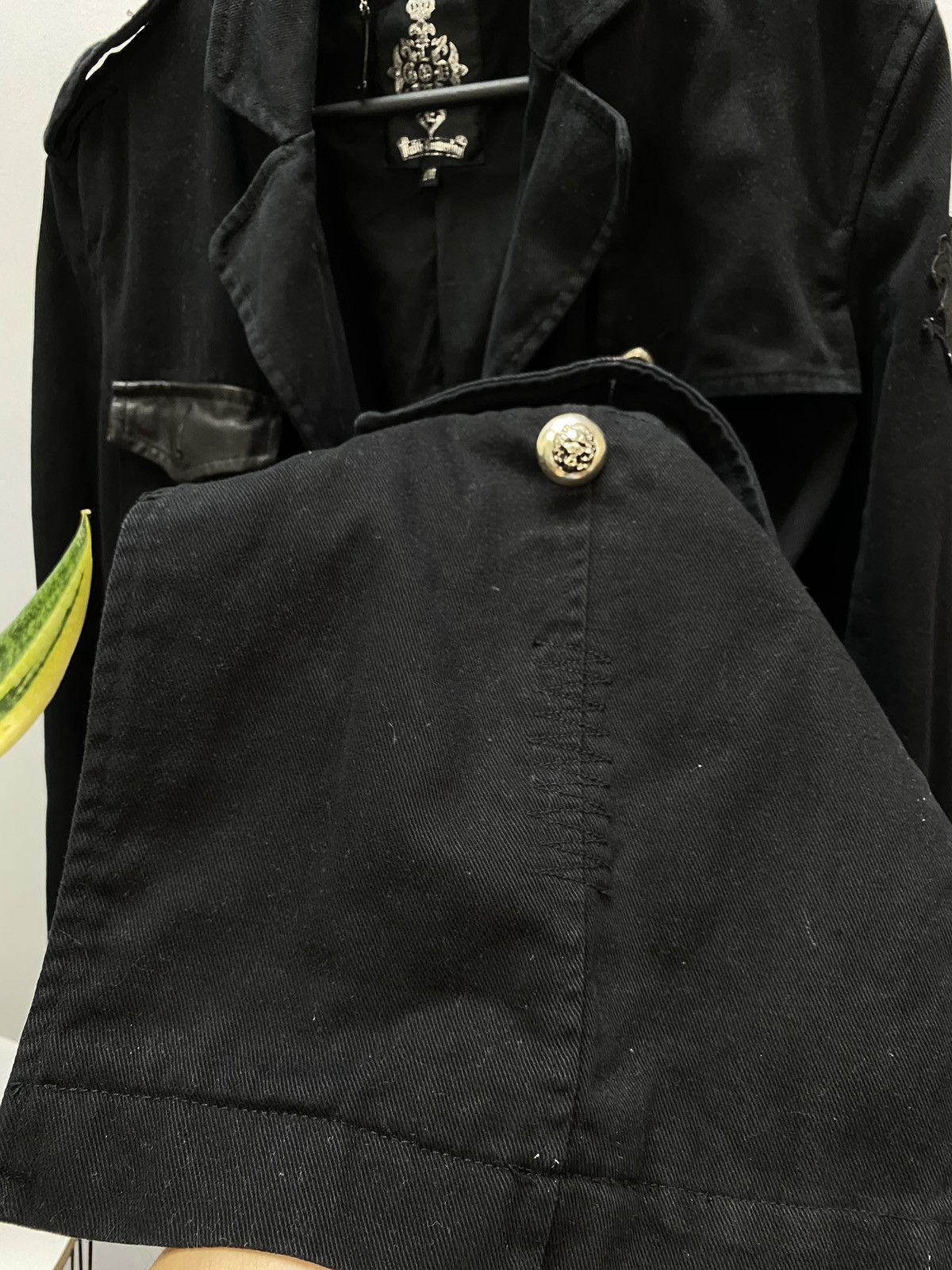 Other Vintage Faith Connexion Black Trench Coat Jacket Men’s Black Size US M / EU 48-50 / 2 - 4 Thumbnail