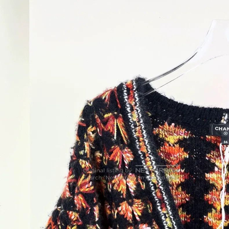 Chanel Chanel 23A High-end Handicraft Workshop Knitted Cardigan c Size XXS / US 00 / IT 34 - 4 Thumbnail