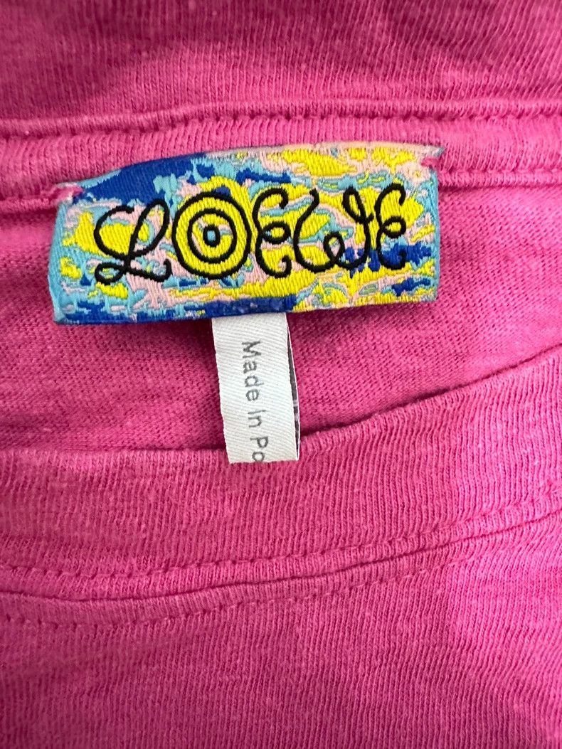 Loewe LOEWE Solid pattern printed round neck short sleeve T-shir Size L / US 10 / IT 46 - 4 Thumbnail