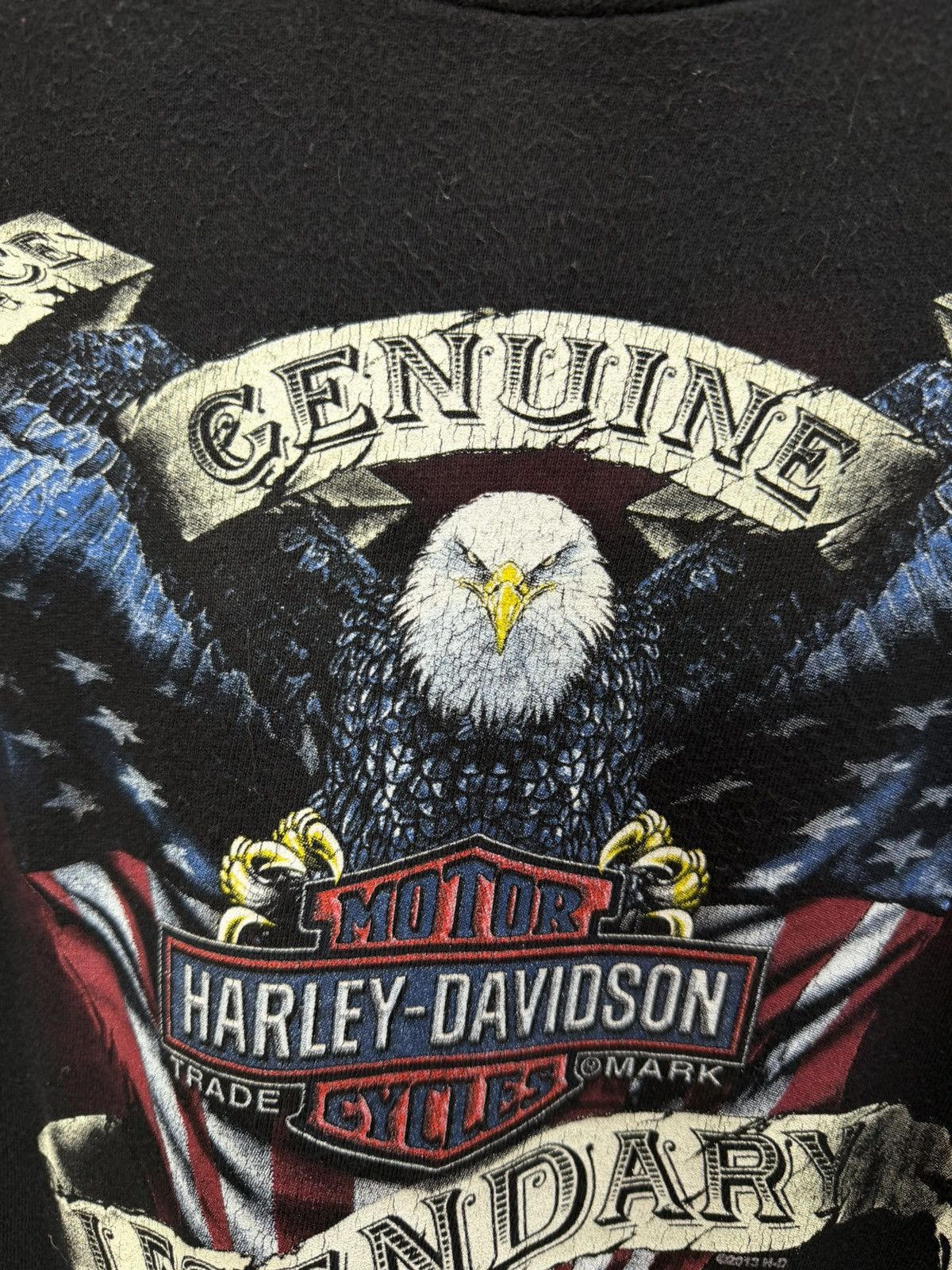 Harley Davidson Harley Davidson Genuine Legendary Eagle Graphic T Shirt XL Size US XL / EU 56 / 4 - 4 Thumbnail