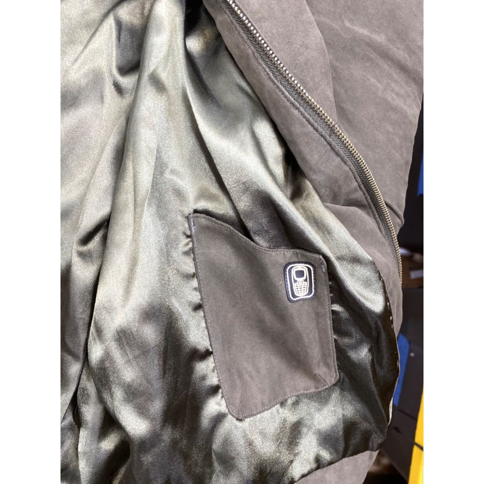 Weatherproof Weatherproof Mens Jacket 2XL Brown Faux Suede Full Zip 100% Polyester #6648 Size US XXL / EU 58 / 5 - 5 Thumbnail
