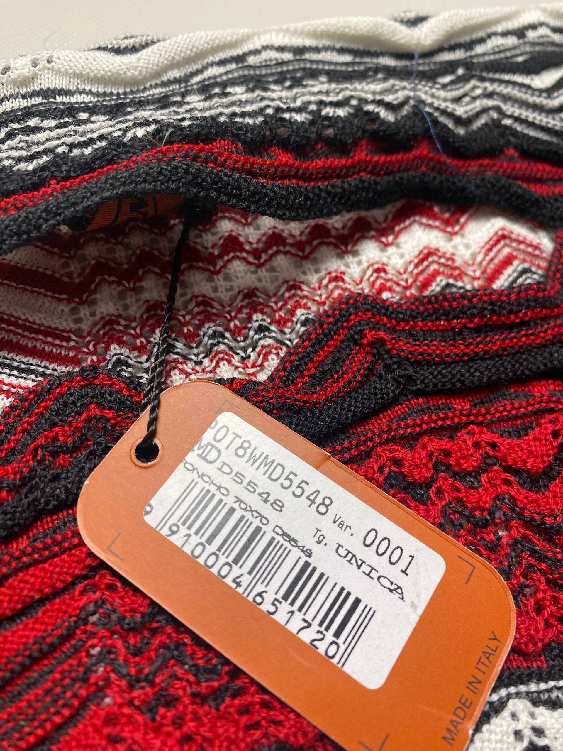 Missoni Vintage New Poncho Wool Missoni womens Size ONE SIZE - 3 Thumbnail