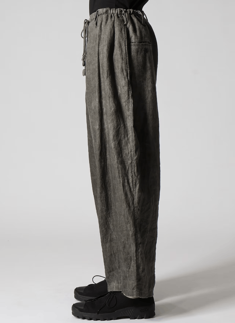 Yohji Yamamoto Yohji Yamamoto Pour Homme - INK DYED STANDARD CORD PANTS Size US 30 / EU 46 - 5 Thumbnail