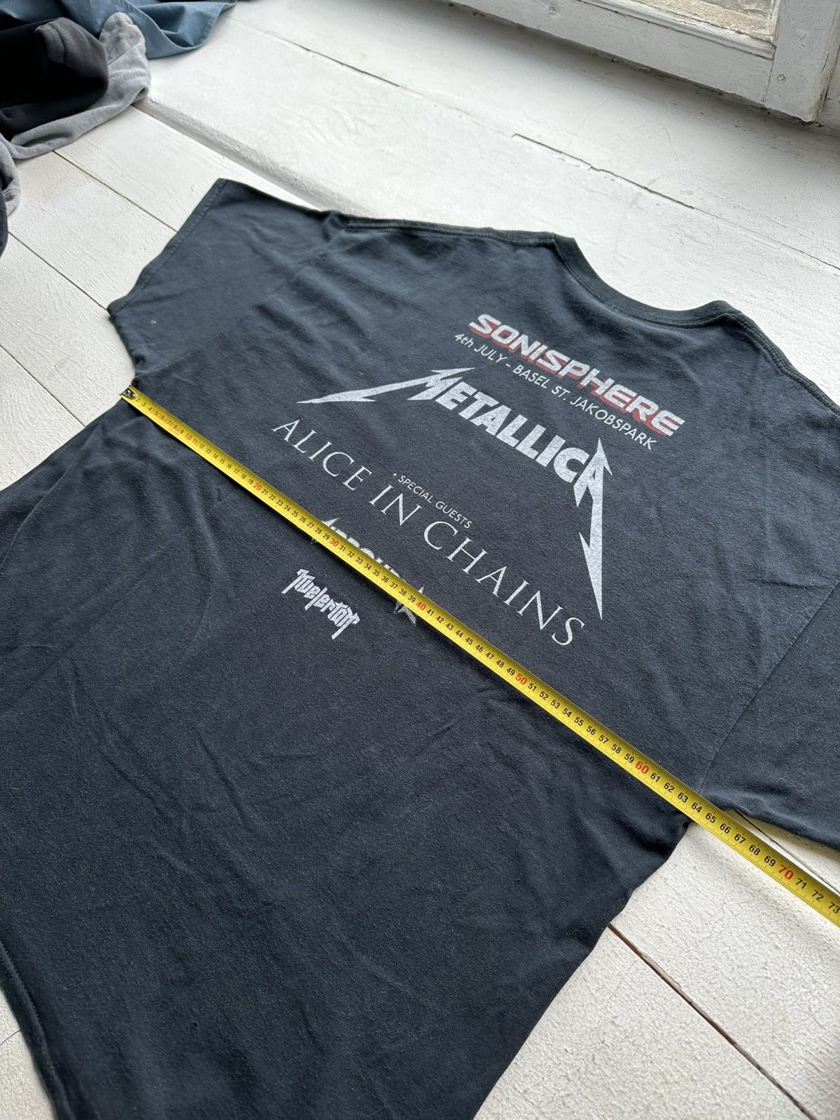 Band Tees × Metallica × Vintage 🚨SONISPHERE FESTIVAL METALLICA TOUR BAND AIRBOURNE Size US XXL / EU 58 / 5 - 11 Thumbnail