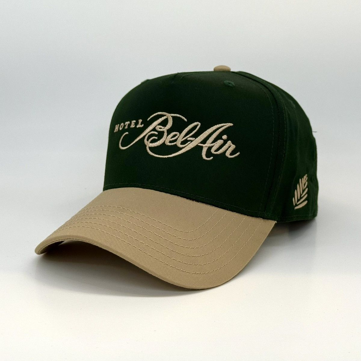 Other Bel-Air Hotel Snapback Hat – Forest Green and Khaki Size ONE SIZE - 1 Thumbnail