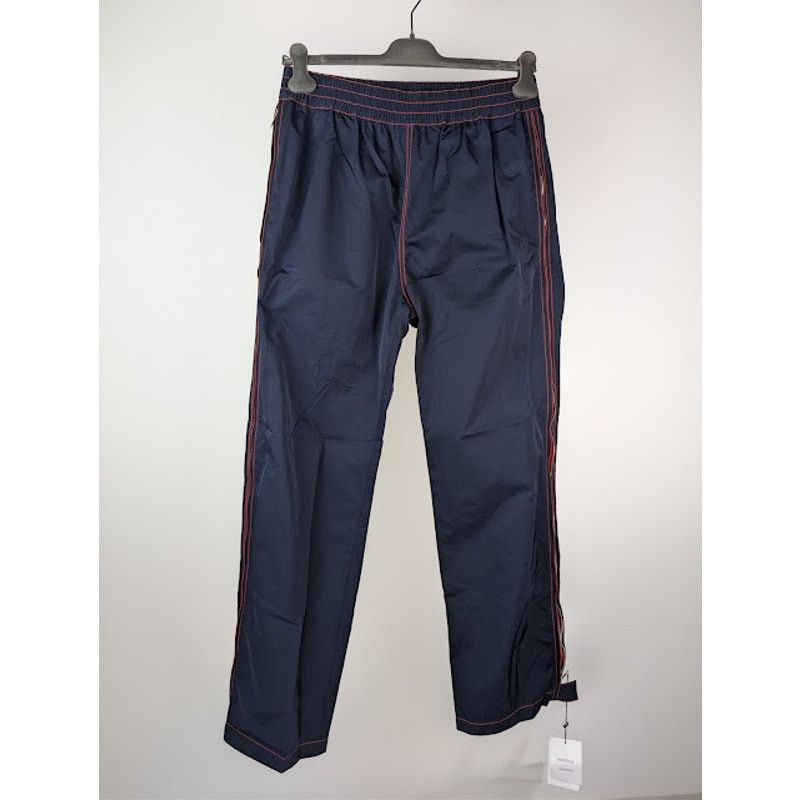 Bottega Veneta o1rshd1 Tech Nylon Track Suit Trousers Pant in Navy Blue Size US 32 / EU 48 - 9 Thumbnail