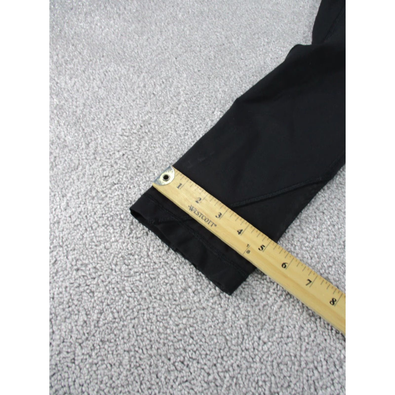 Lululemon VINTAGE Lululemon Leggings Womens Cropped Athletic Fit Size 4 Black Running Jogging Activewear Size 27" / US 4 / IT 40 - 4 Thumbnail