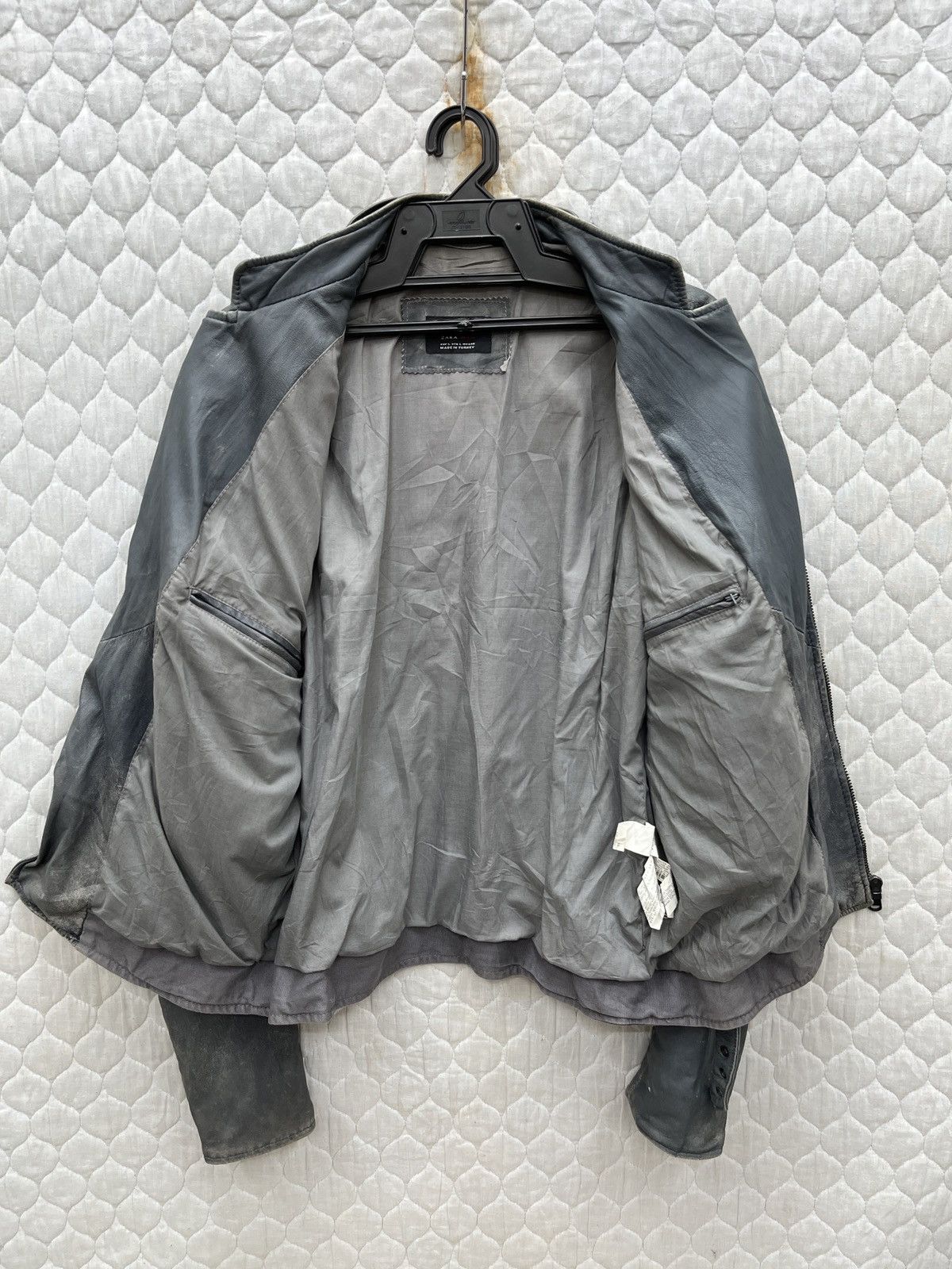 Zara 🔥🔥🔥STEALS ZARA MAN LEATHER JACKET Size US M / EU 48-50 / 2 - 7 Thumbnail