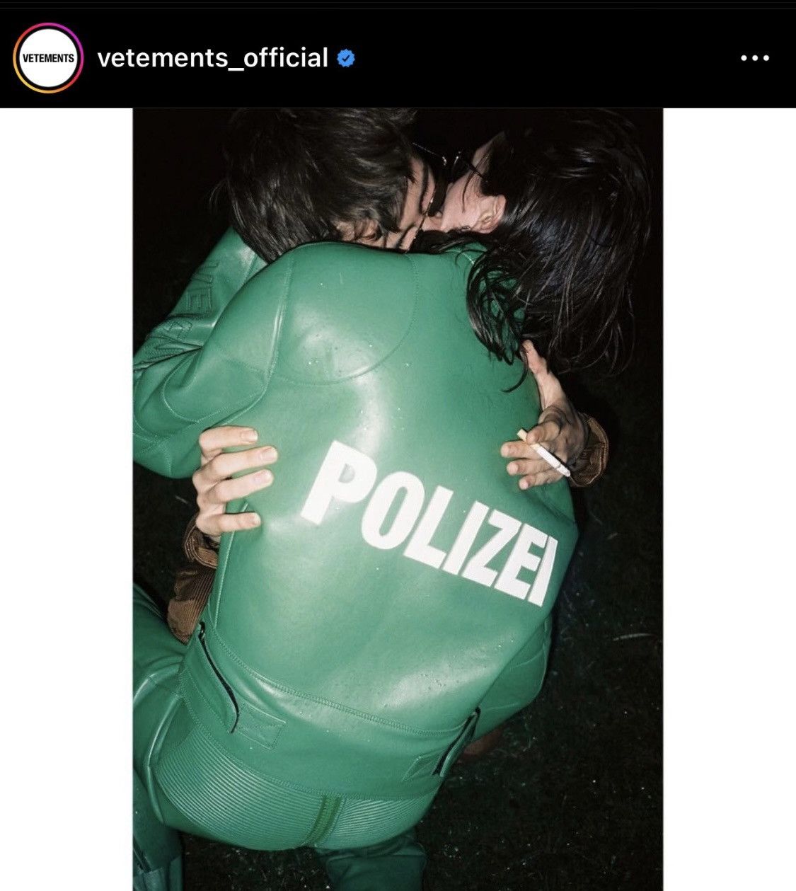 Vetements Vetements Polizei Leather Jacket Size US XS / EU 42 / 0 - 10 Thumbnail