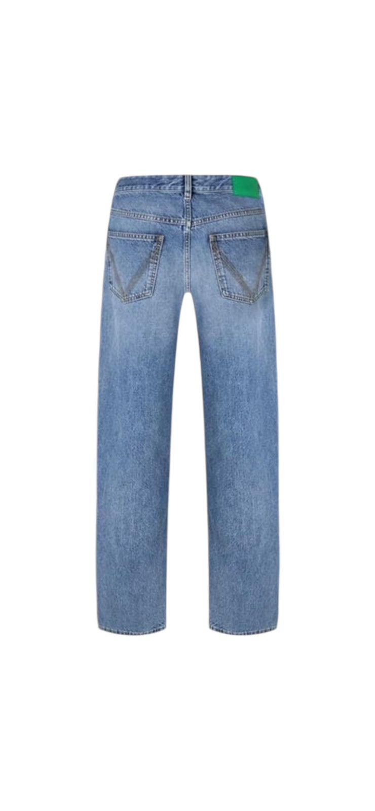Bottega Veneta BOTTEGA VENETA MEDIUM WASHED STRAIGHT DENIM JEANS Size US 32 / EU 48 - 2 Thumbnail