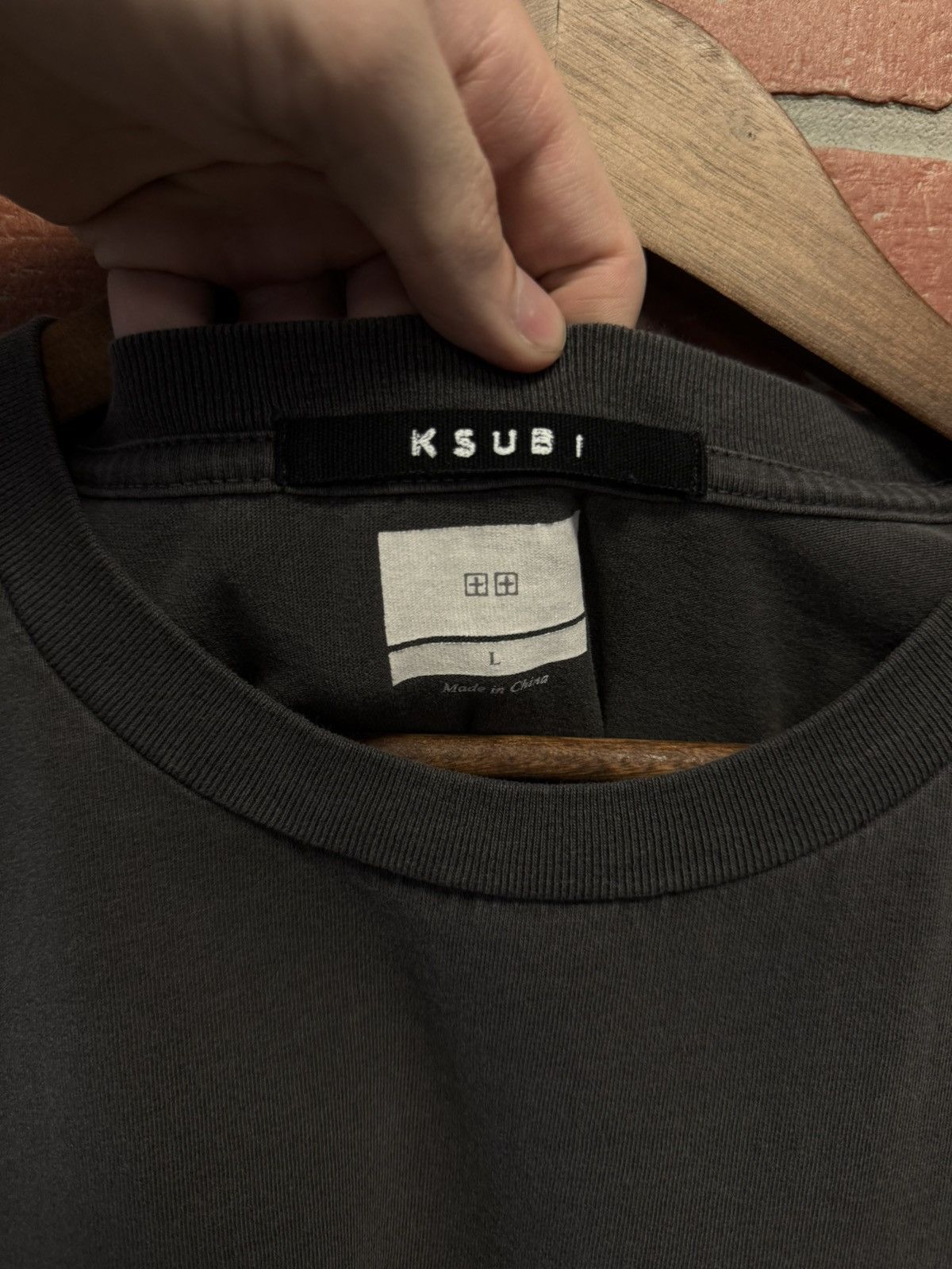 Ksubi Ksubi Tee Shirt Grey Size Large Clean Condition 🧼 Size US L / EU 52-54 / 3 - 7 Thumbnail