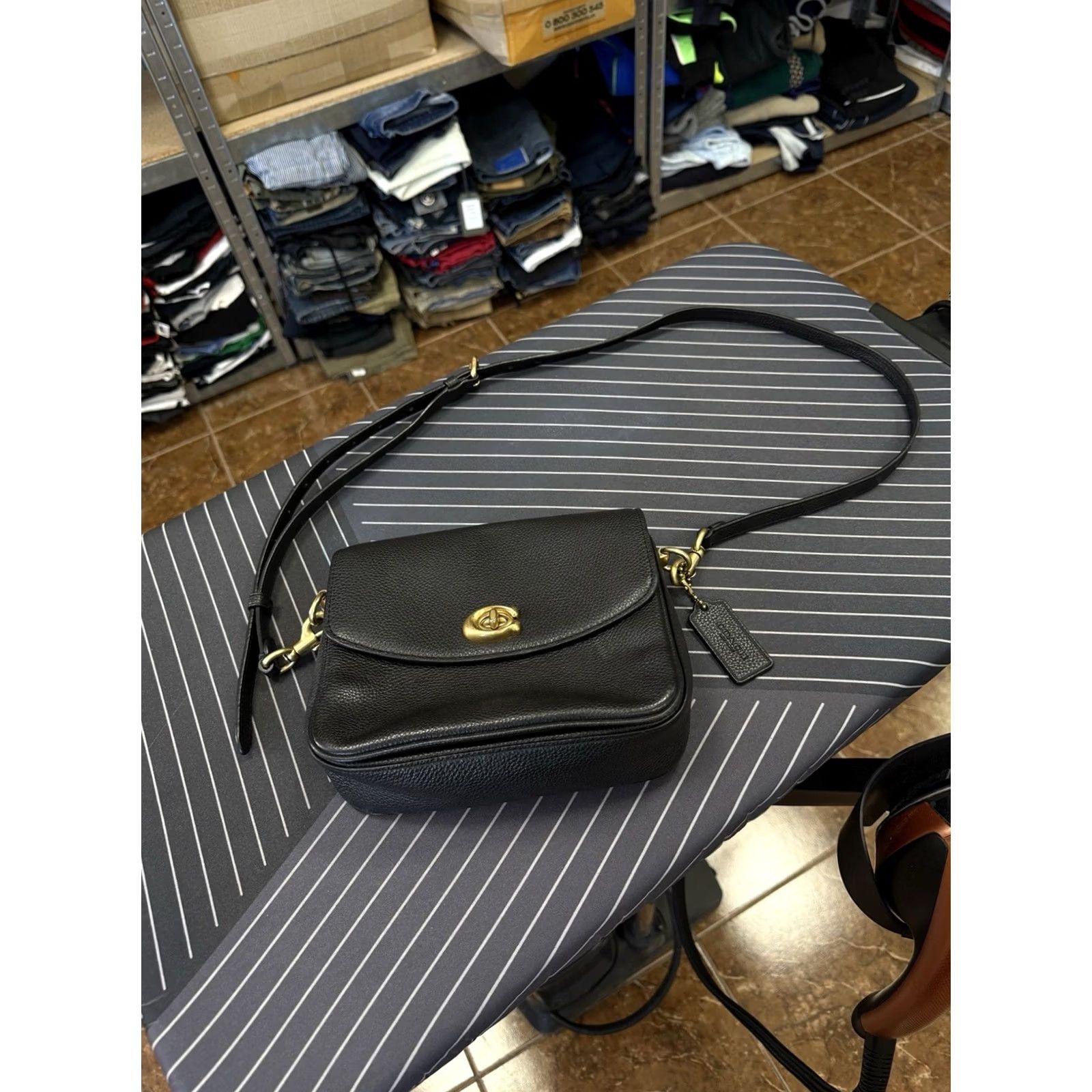 Coach Coach Cassie Crossbody Leather Bag Luxury Rare Black Woman OS Size ONE SIZE - 2 Thumbnail