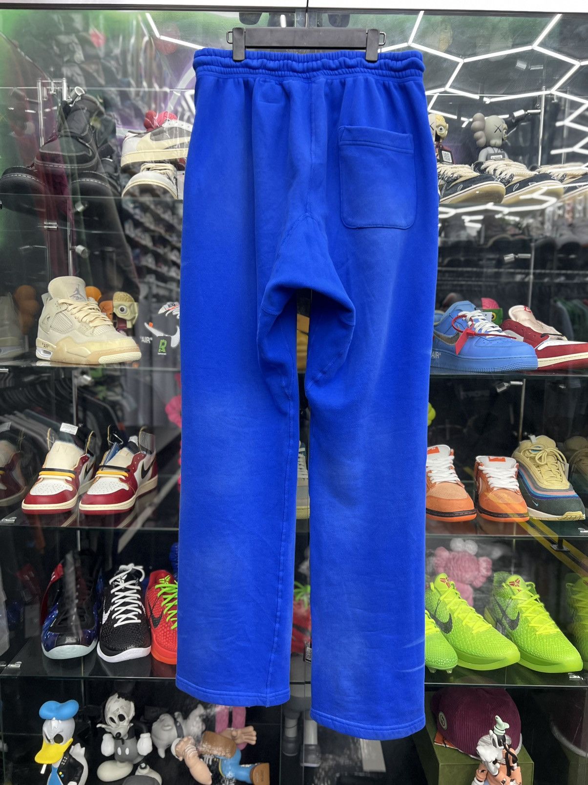Hellstar no guts no glory blue sweatpants size medium