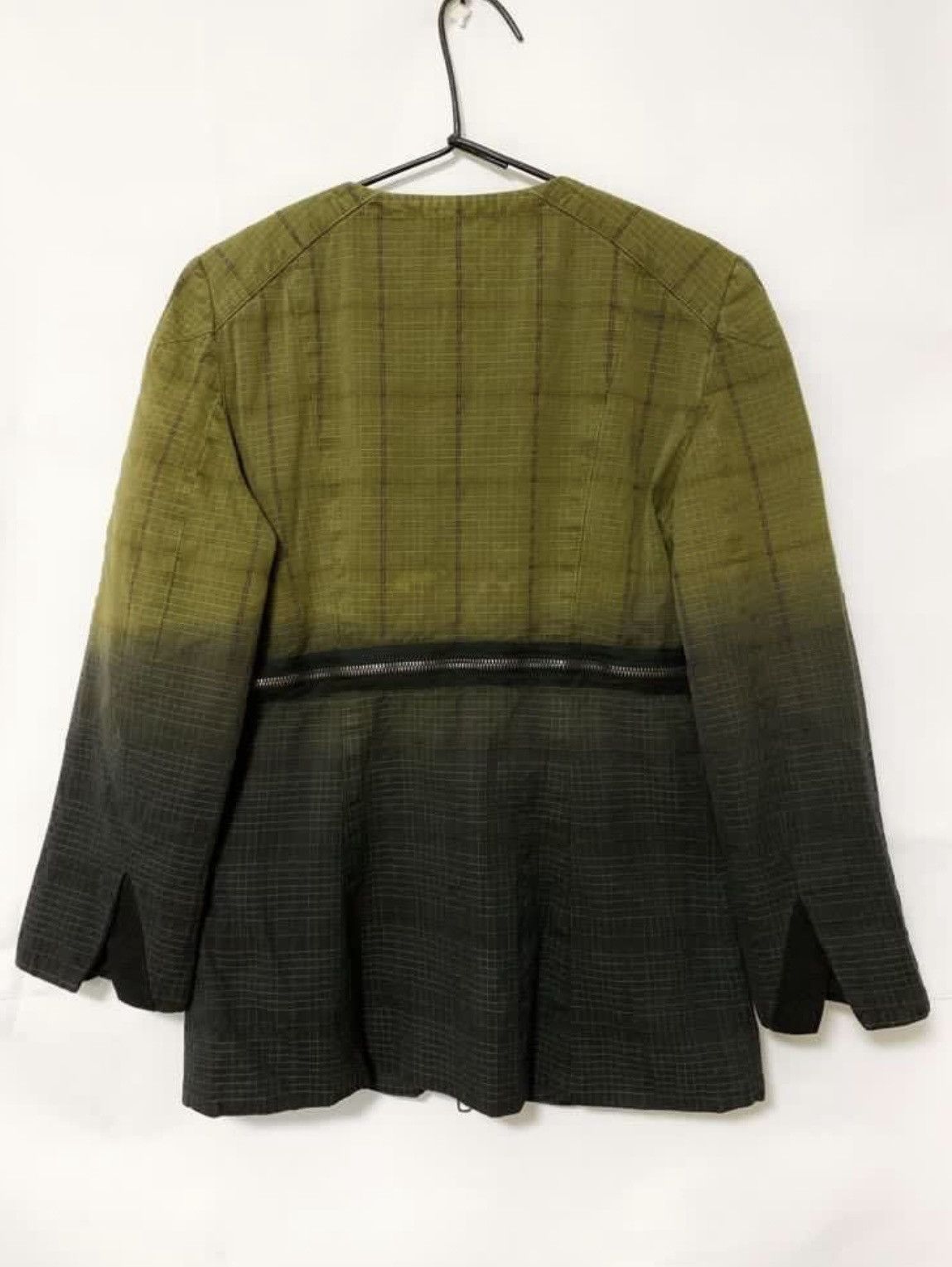 Alexander McQueen ALEXANDER MCQUEEN dyeing zipper short jacket Size US L / EU 52-54 / 3 - 3 Thumbnail