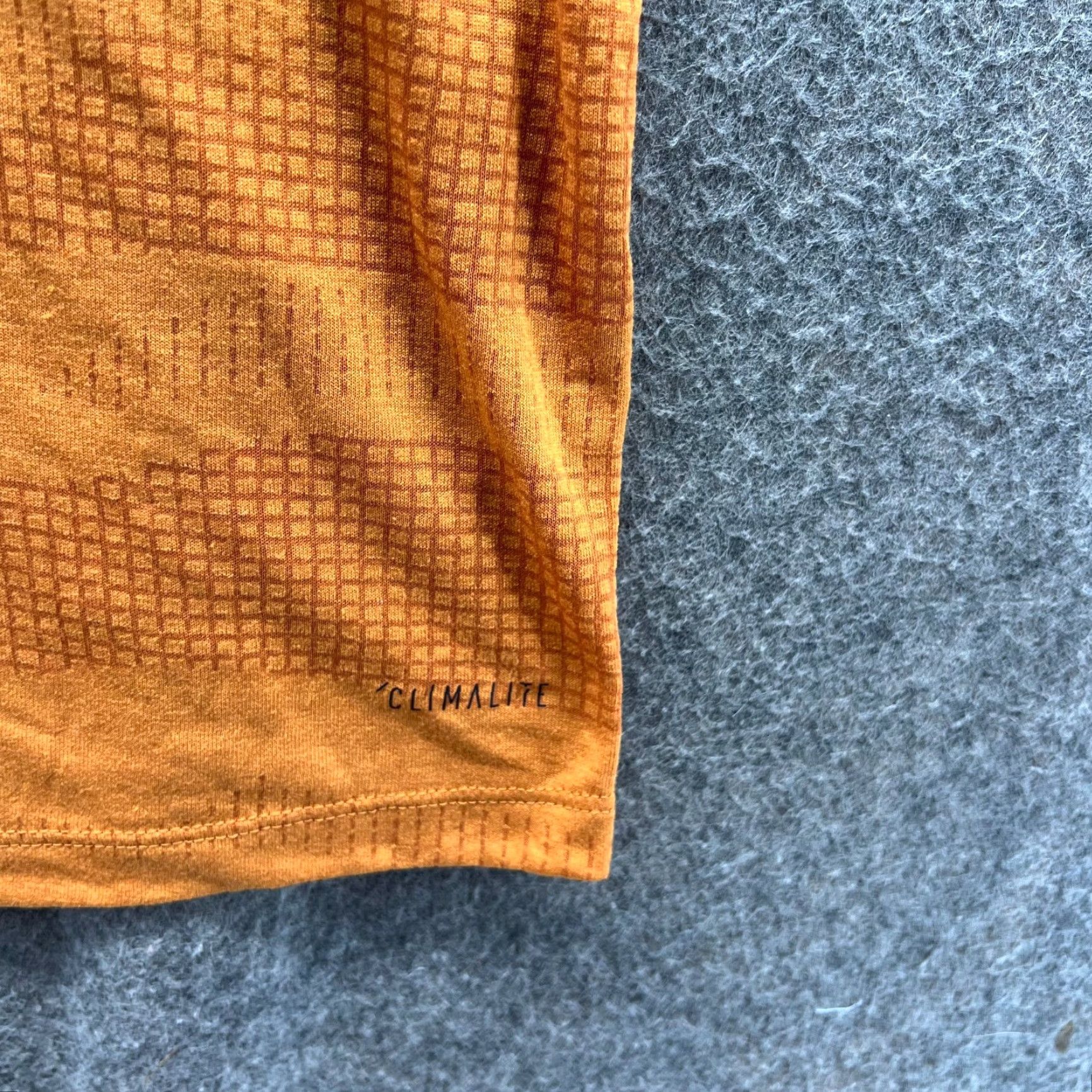 Adidas Adidas Shirt Mens Large Orange Camouflage Burnout Jersey Freelift Originals Climalite Shirt Mens Large Orange Camouflage Burnout Jersey Size US L / EU 52-54 / 3 - 4 Thumbnail