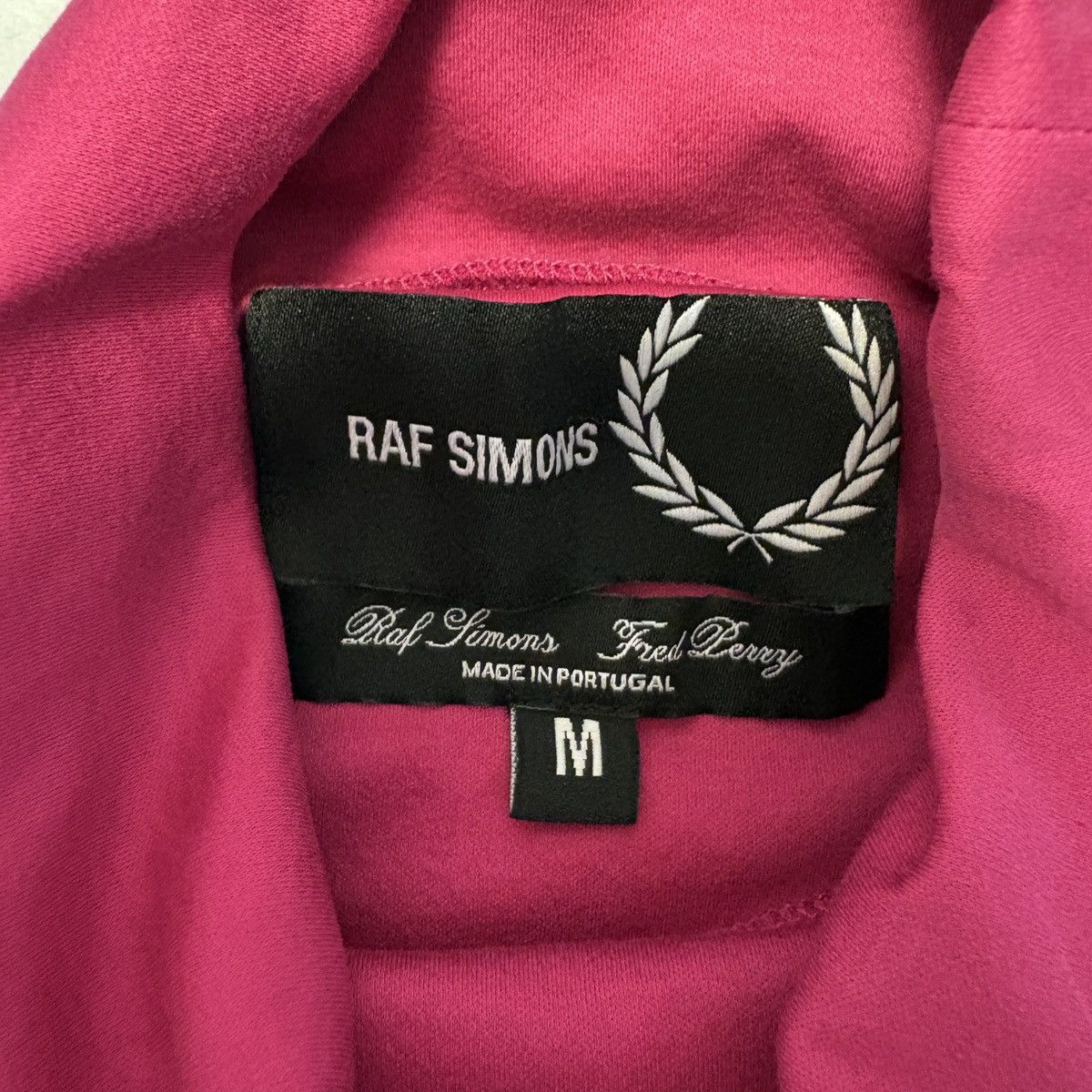 Fred Perry × Raf Simons Pink Rollneck long sleeve Size US M / EU 48-50 / 2 - 2 Thumbnail