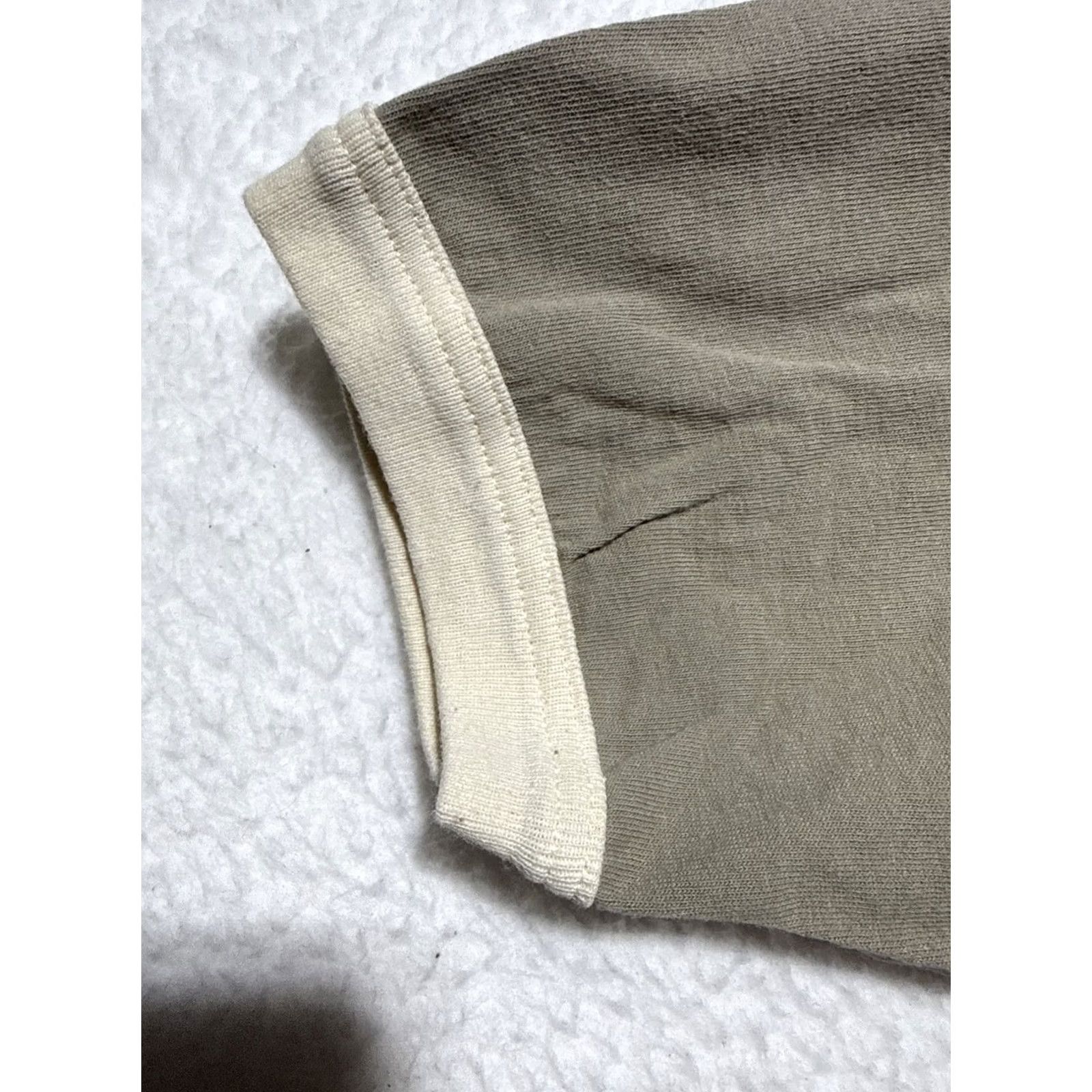 Vintage VINTAGE Grand Ole Opry Country Music Short Sleeve Ringer Tee 1990s L Men T-Shirt Beige Cotton Sherry’s Best Regular Crew Neck Music GTG Size US 33 - 5 Thumbnail