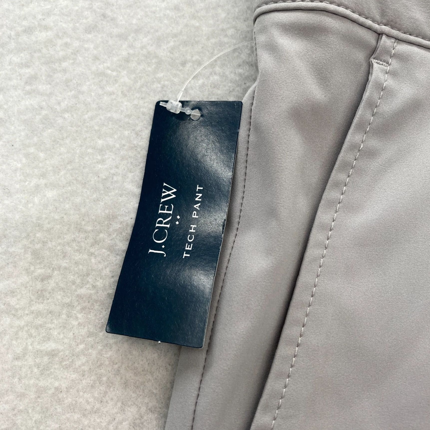 J.Crew J.Crew Flex Tech Pants Mens 36x30 Slim Straight Leg Gray Stretch Lightweight Size US 36 / EU 52 - 4 Thumbnail