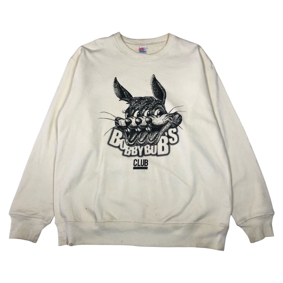 Japanese Brand 📌Vintage Sweatshirt Bobby Bob'S Big Logo Size US XXL / EU 58 / 5 - 1 Thumbnail