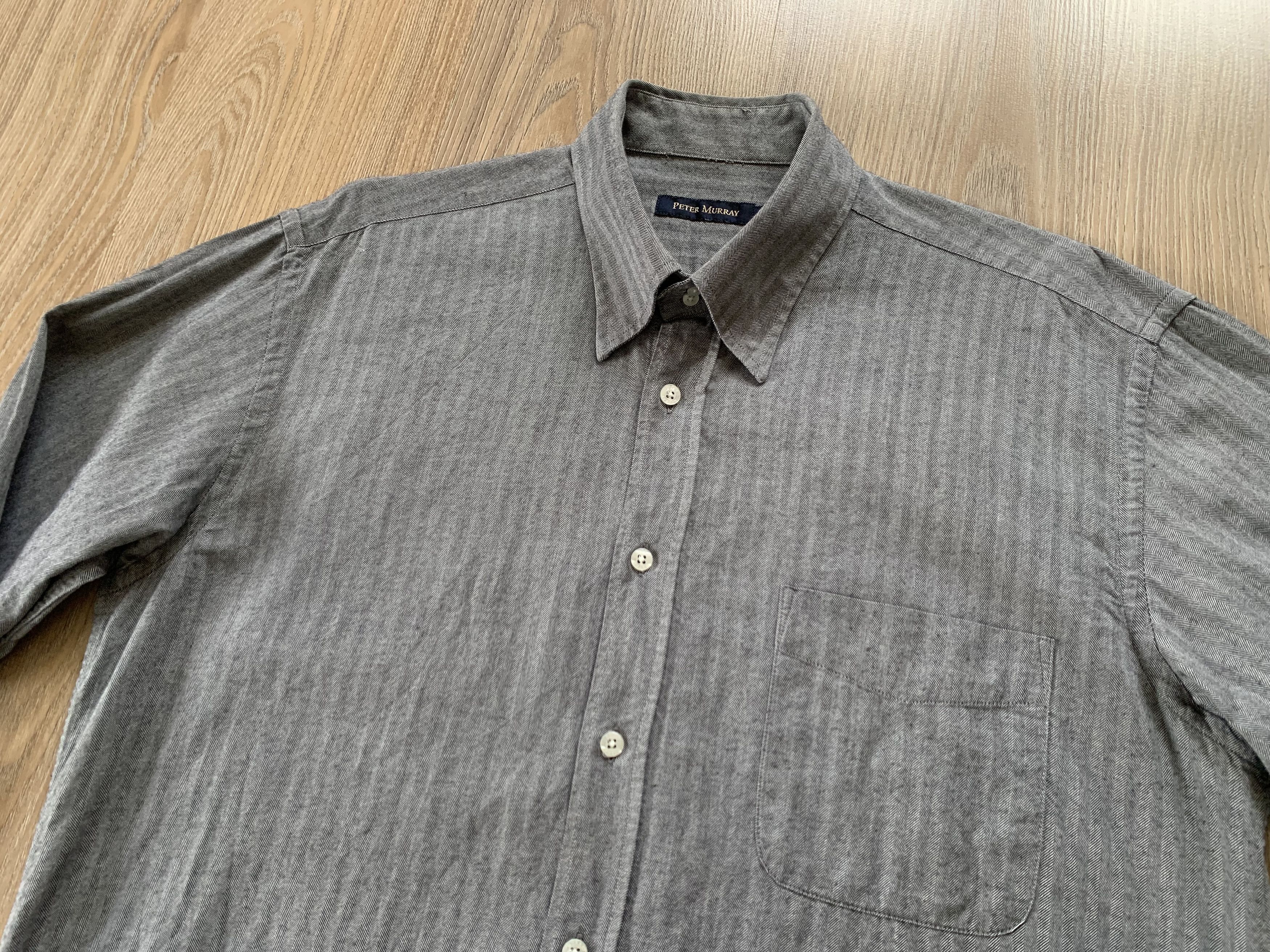 Other Peter Murray Classic Cotton Button Down Shirt Size US XL / EU 56 / 4 - 4 Thumbnail