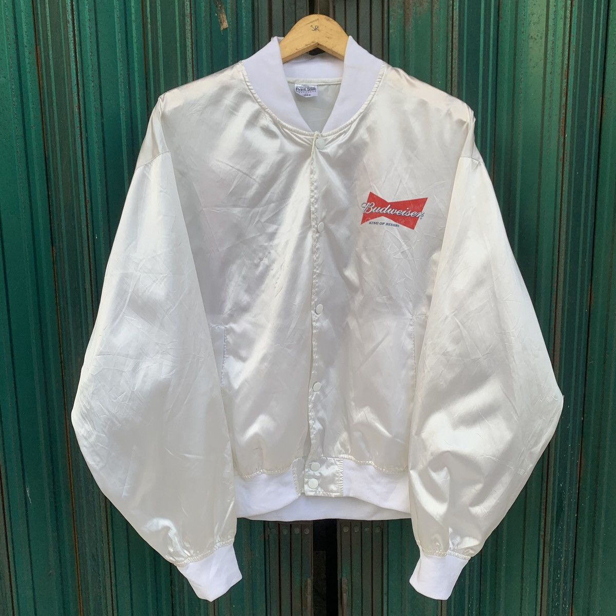 Budweiser × Vintage Budweiser Varsity Jacket Size US L / EU 52-54 / 3 - 1 Thumbnail