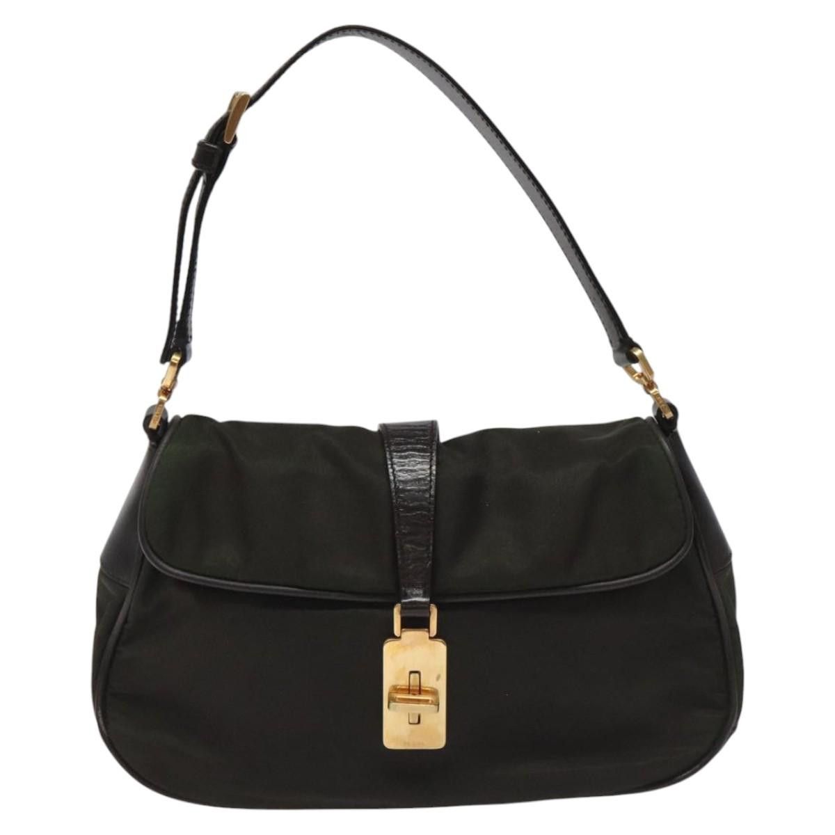 Prada Re-Nylon Green Synthetic Handbag (Pre-Owned) Size ONE SIZE - 1 Thumbnail