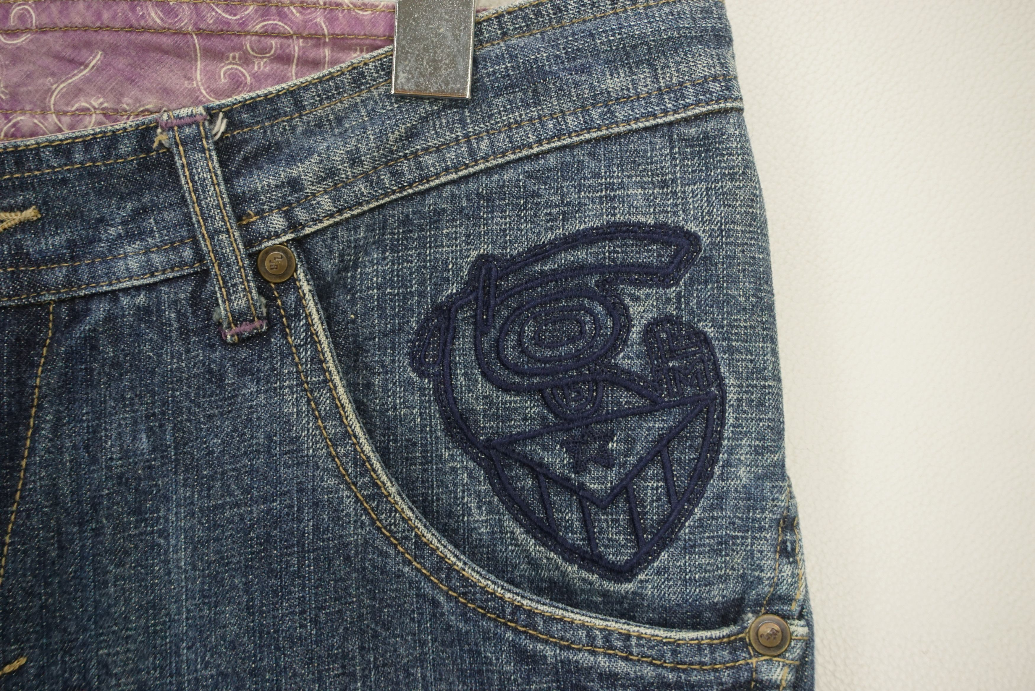 Live Mechanics Y2K Baggy Jeans Size 34 fit W36xL35 Live Mechanics Denim Size US 34 / EU 50 - 4 Thumbnail