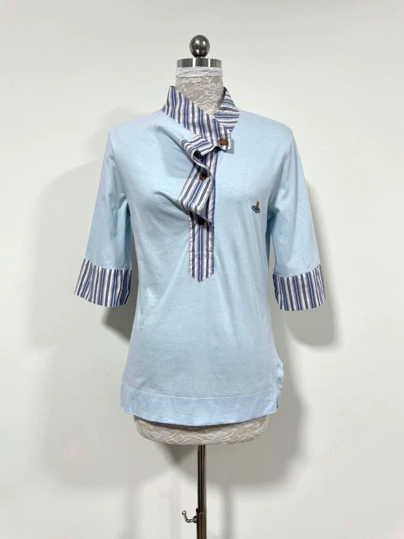 Vivienne Westwood Vivienne Westwood A deformed collar asymmetrical orb embro Size L / US 10 / IT 46 - 1 Thumbnail