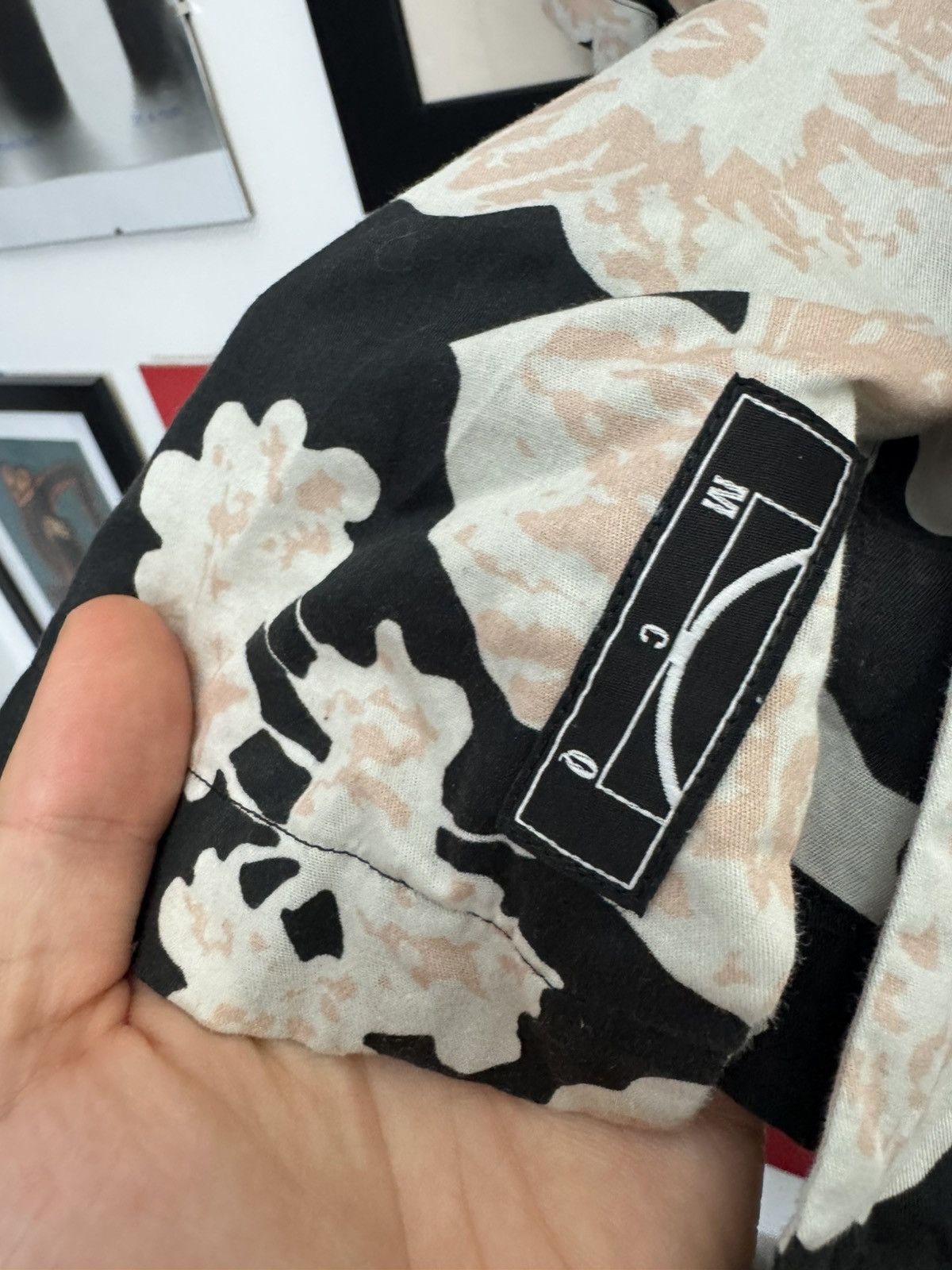 Alexander McQueen MCQ by Alexander McQueen Button Up Shirt Floar Print Summer Size US L / EU 52-54 / 3 - 4 Thumbnail