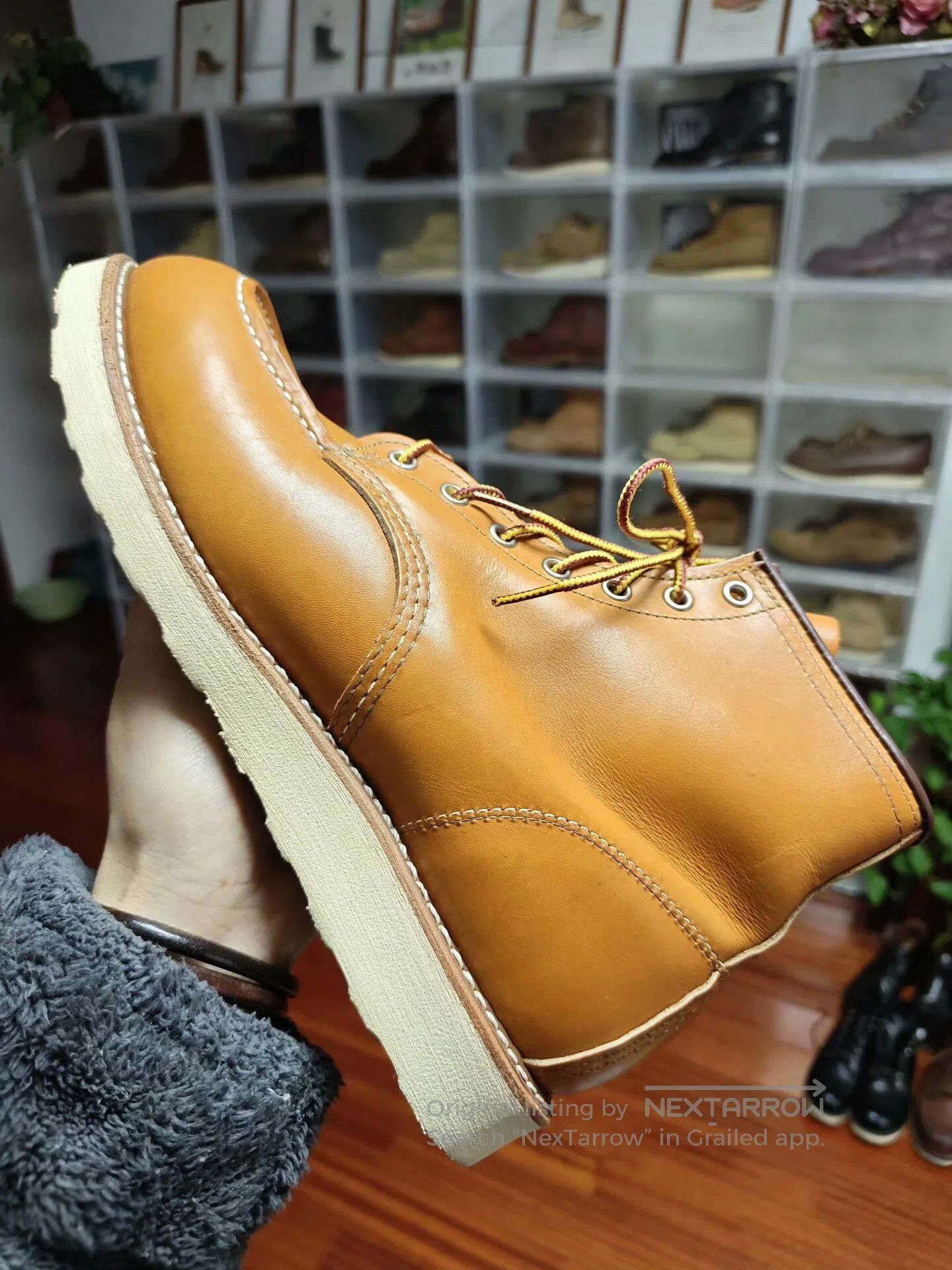 Red Wing Redwing 9875 Old Double Dog Logo. Size US 9 / EU 42 - 4 Thumbnail