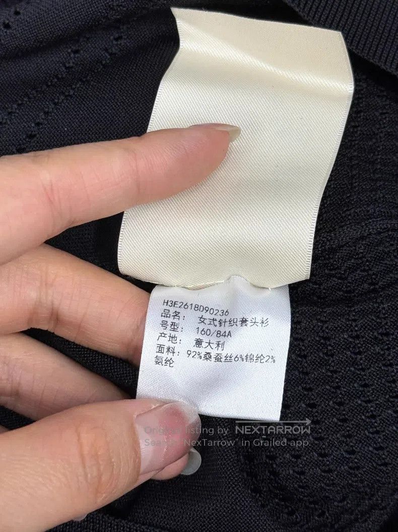 Hermes Hermes Grand Occasion Saddle Cutout Pattern Silk Crew Neck Size XS / US 0-2 / IT 36-38 - 6 Thumbnail