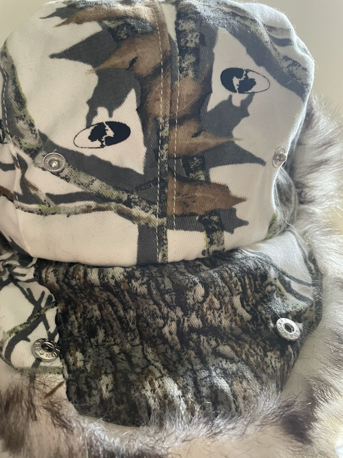 Japanese Brand × Realtree Härkila white realtree ushatka hat Size 32 - 7 Thumbnail