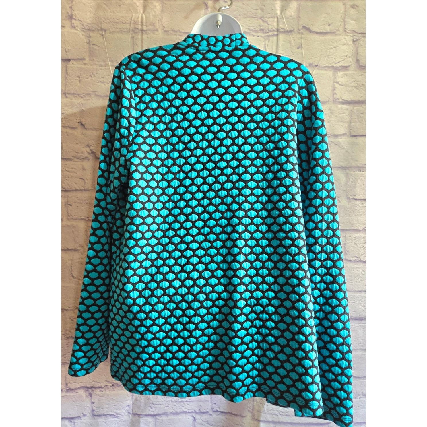 Other Dressbarn Purple Open Front Hooded Cardigan 2X Plus Soft Size XL / US 12-14 / IT 48-50 - 4 Thumbnail