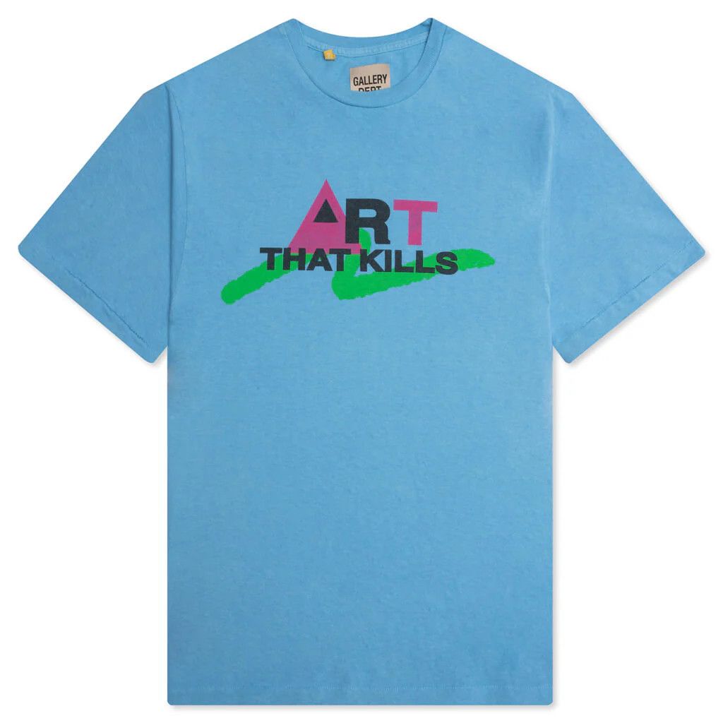 Gallery Dept. o1mle0825 80s Tee Shirt in Blue Size US XL / EU 56 / 4 - 1 Thumbnail