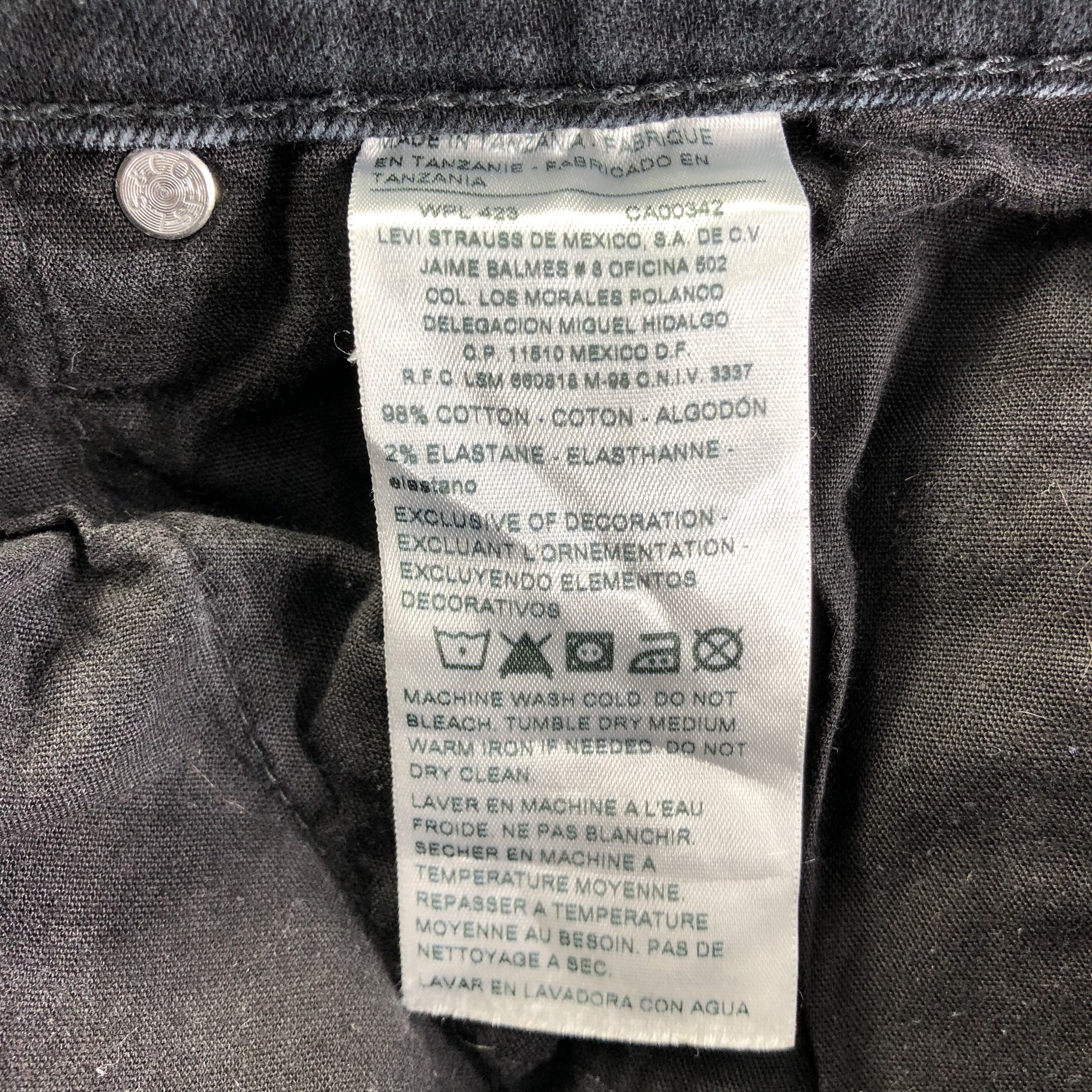 Levi's × Vintage Vintage Levis Denizen Jeans-J4286 Size US 32 / EU 48 - 10 Thumbnail