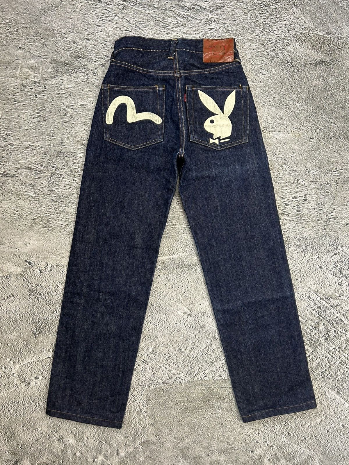 Evisu Evisu Playboy jeans vintage selvedge denim Japan RARE Size 26" / US 2 / IT 38 - 1 Thumbnail