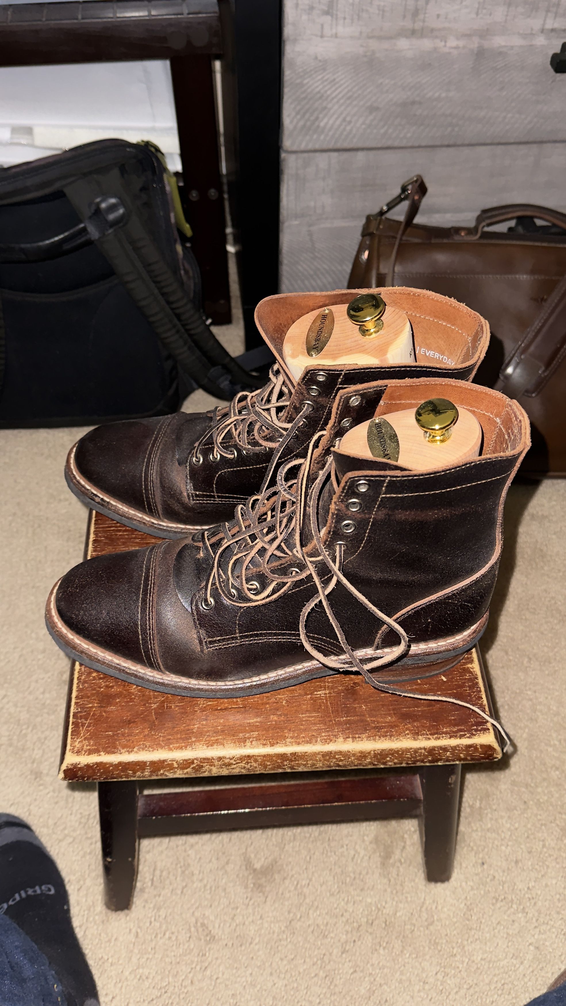 Thursday Boot Company Thursday Loggers in Horween Cacao Size US 9.5 / EU 42-43 - 2 Thumbnail