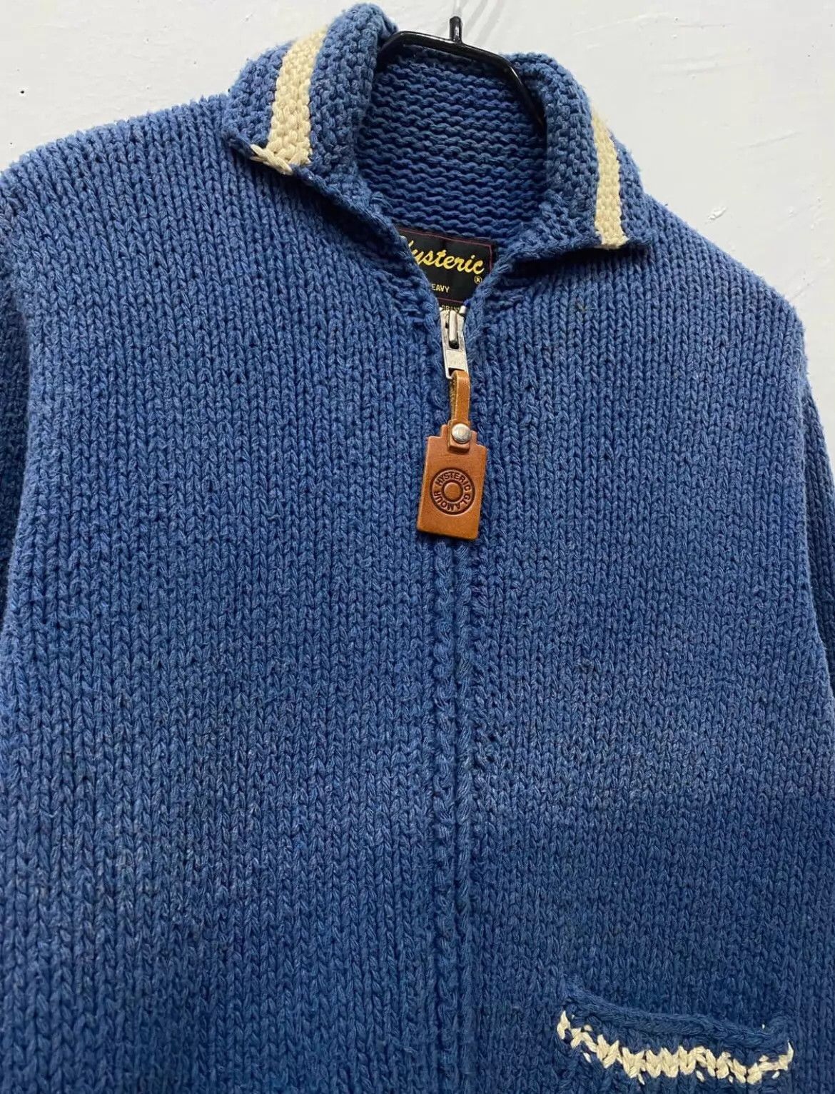 Hysteric Glamour Hysteric Glamour Vtg Zip Sweater Dope Knit Pattern Size US S / EU 44-46 / 1 - 4 Thumbnail