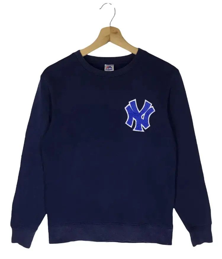 New York Yankees Majestic New York Yankees Sweatshirts Size US S / EU 44-46 / 1 - 1 Thumbnail