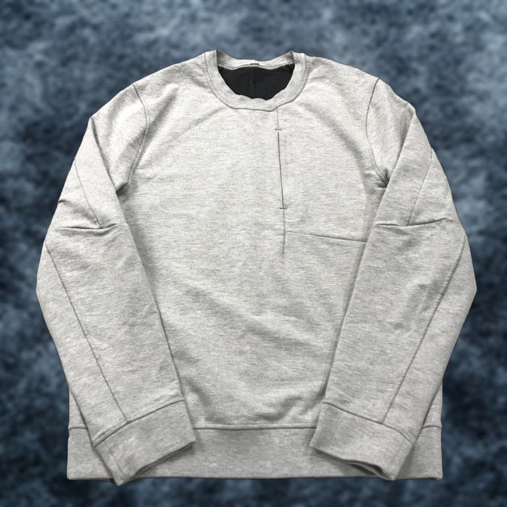Lululemon Lululemon Sweatshirt Mens Small Gray Heather City Sweat Pullover Crewneck Shirt Gym & Training Size US S / EU 44-46 / 1 - 1 Thumbnail